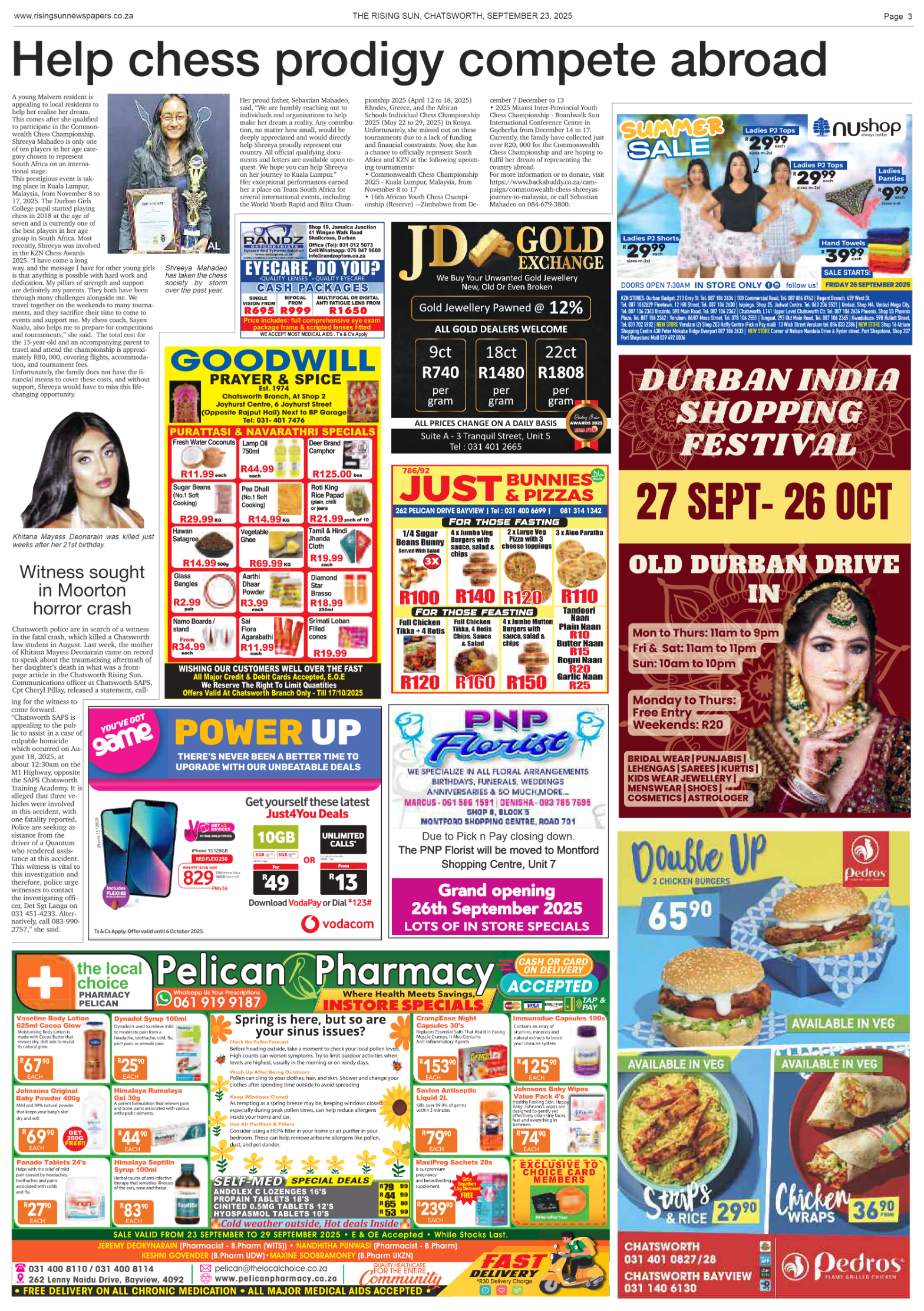 Rising Sun Chatsworth E-Paper, September 23, 2025 page 7