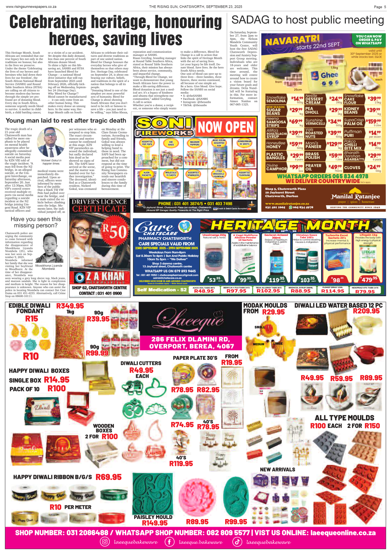 Rising Sun Chatsworth E-Paper, September 23, 2025 page 9