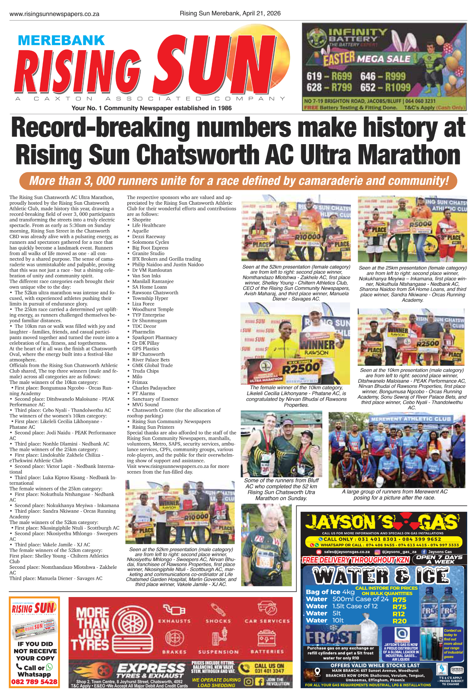Rising Sun Merebank E-Paper, April 21, 2026 page 13