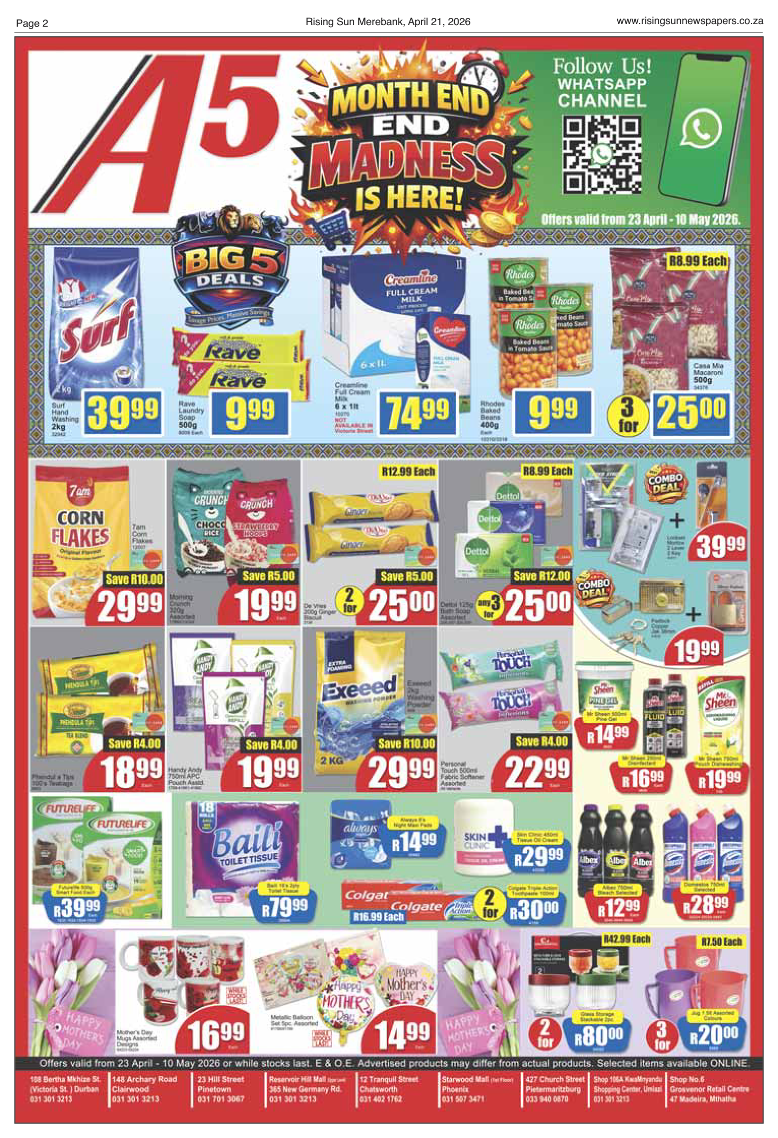 Rising Sun Merebank E-Paper, April 21, 2026 page 2