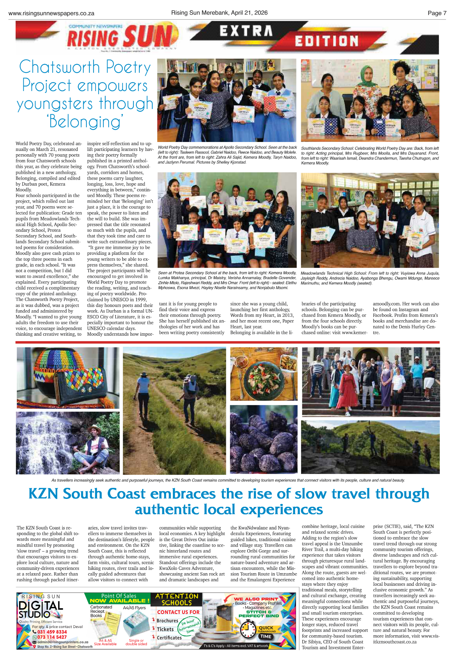Rising Sun Merebank E-Paper, April 21, 2026 page 7