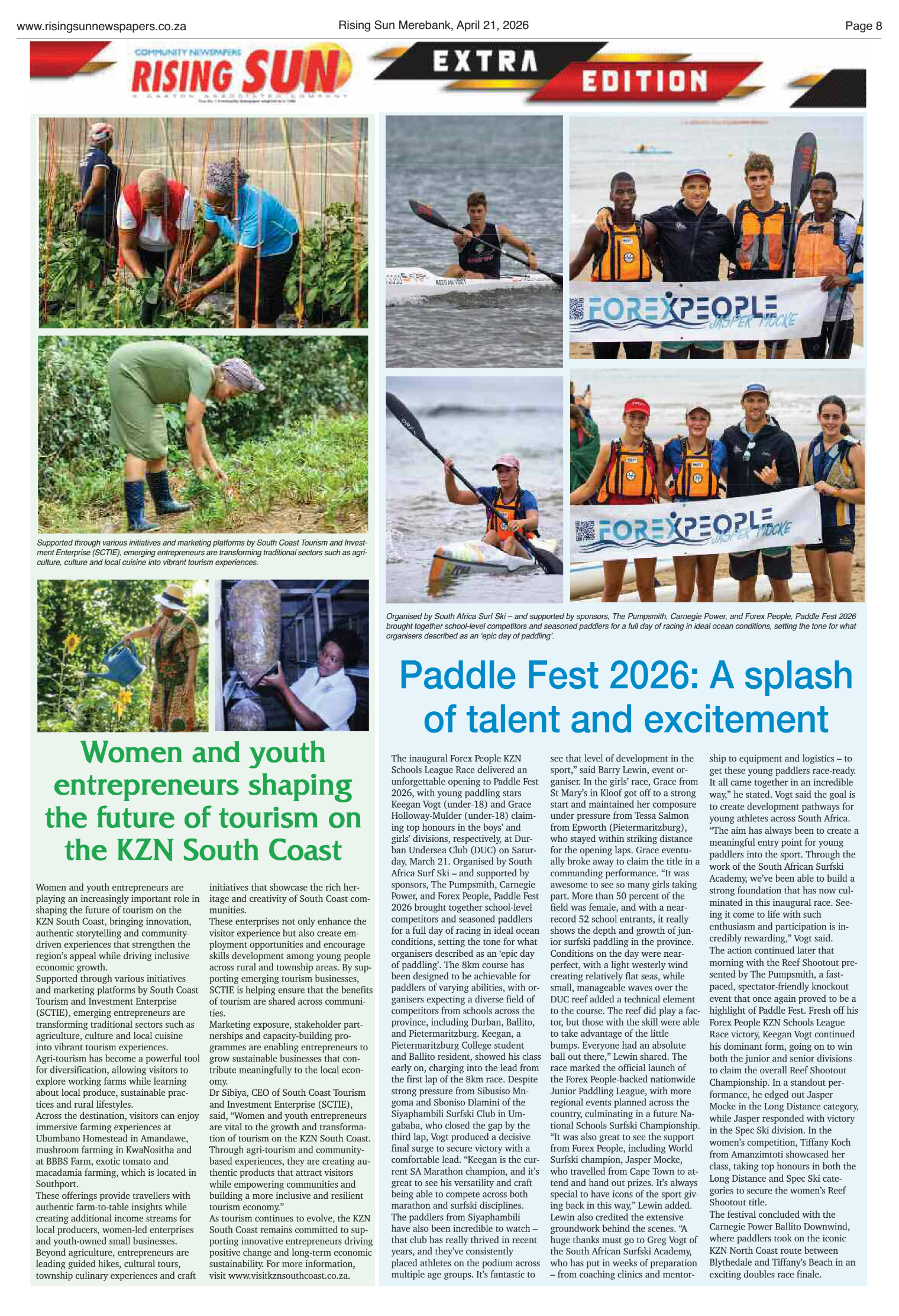 Rising Sun Merebank E-Paper, April 21, 2026 page 8
