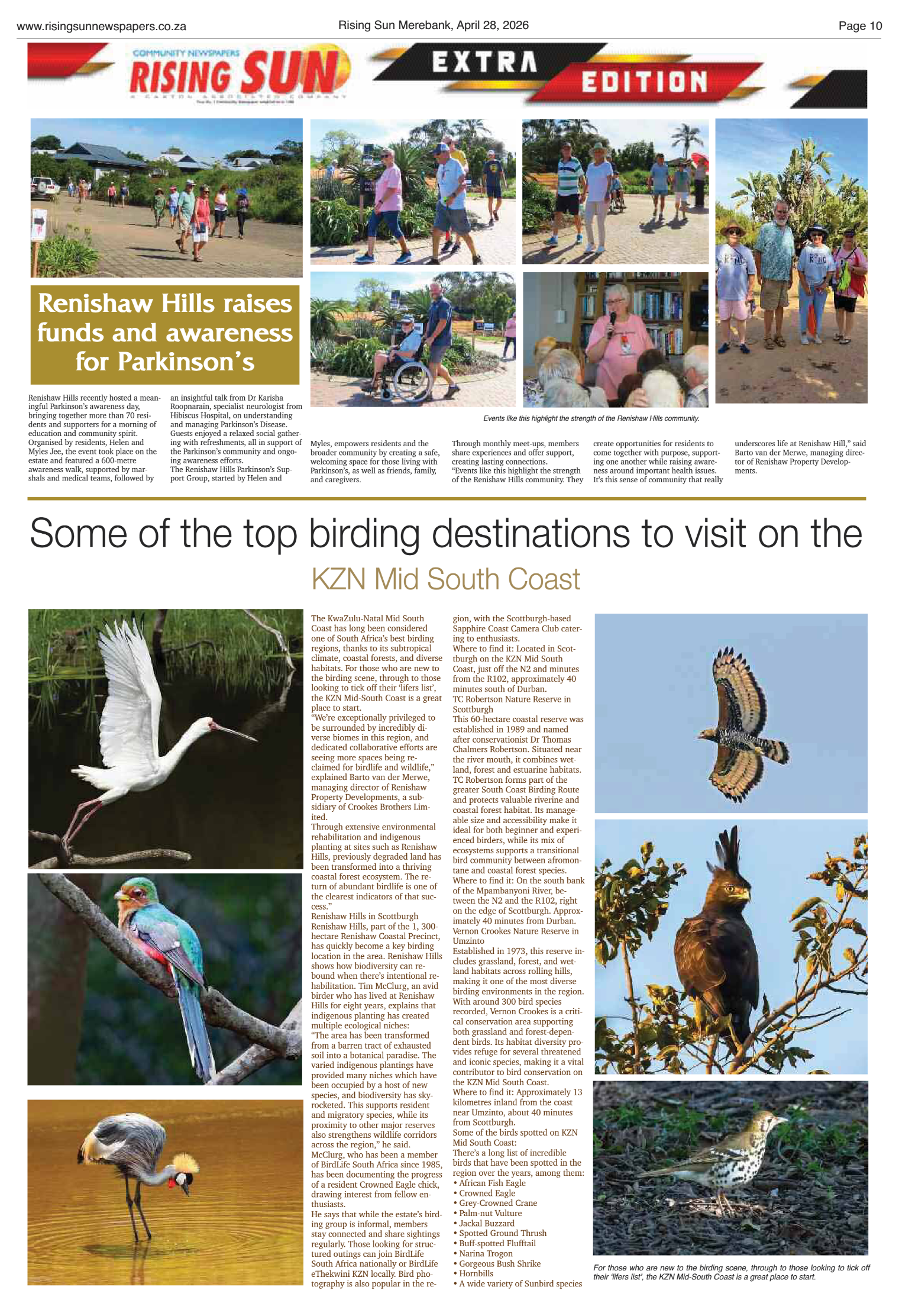Rising Sun Merebank E-Paper, April 28, 2026 page 10