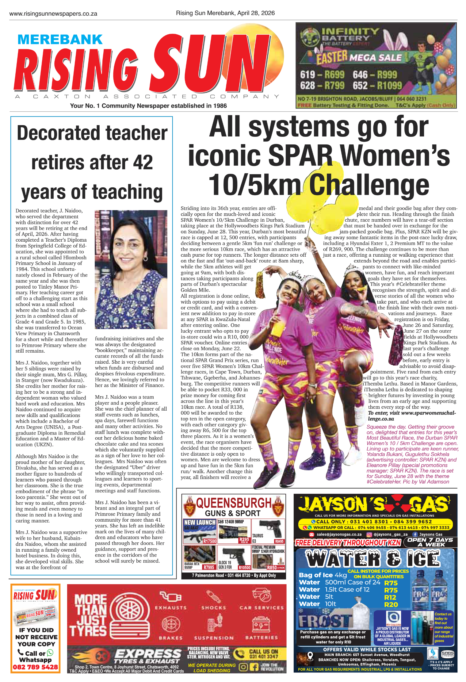 Rising Sun Merebank E-Paper, April 28, 2026 page 13