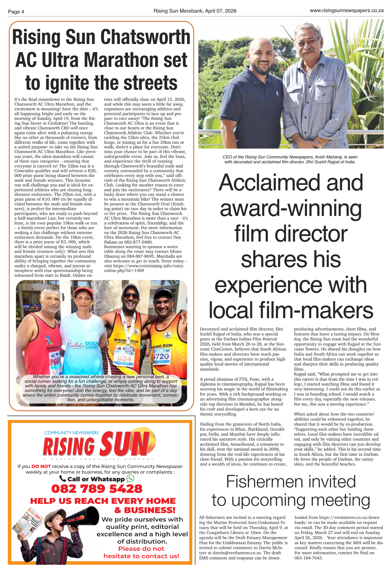 Rising Sun Merebank E-Paper, April 7, 2026 page 4