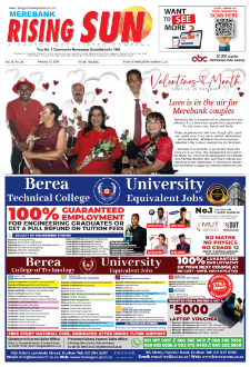 Rising Sun Merebank E-Paper, February 10, 2026