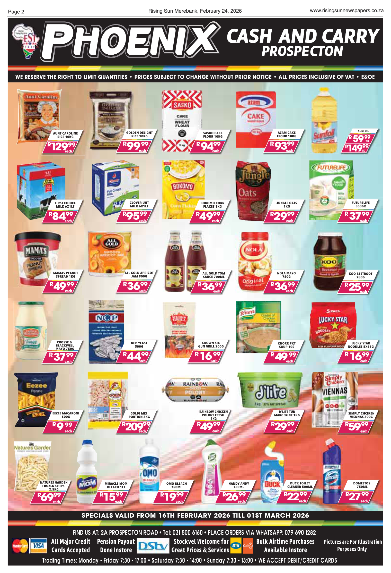 Rising Sun Merebank E-Paper, February 24, 2026 page 2