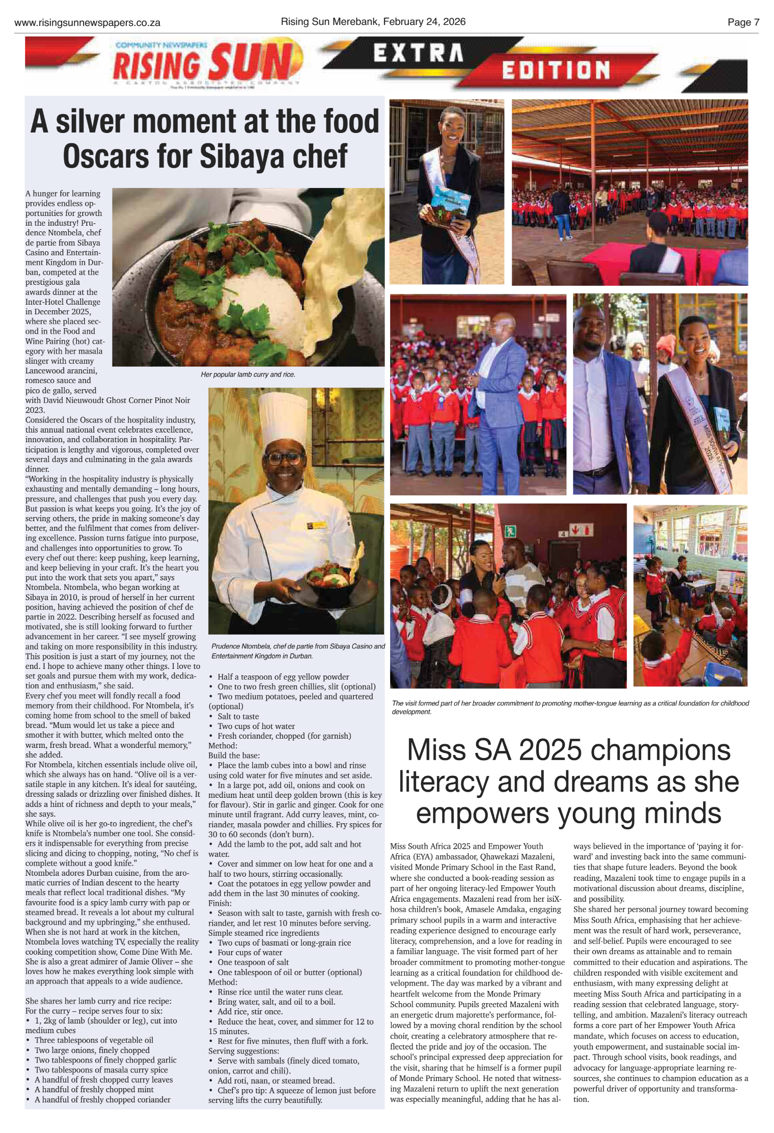 Rising Sun Merebank E-Paper, February 24, 2026 page 7