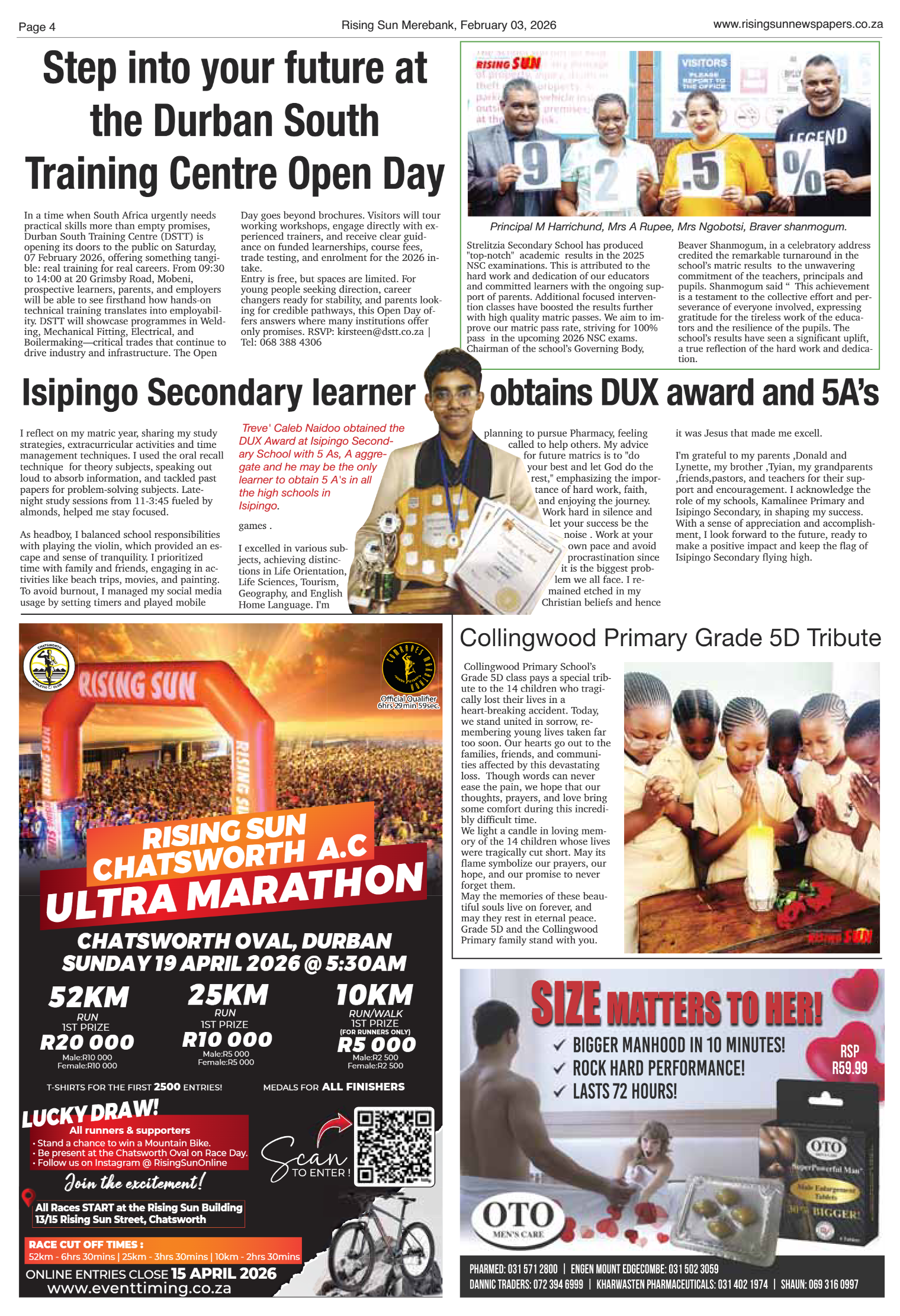 Rising Sun Merebank E-Paper, February 3, 2026 page 4