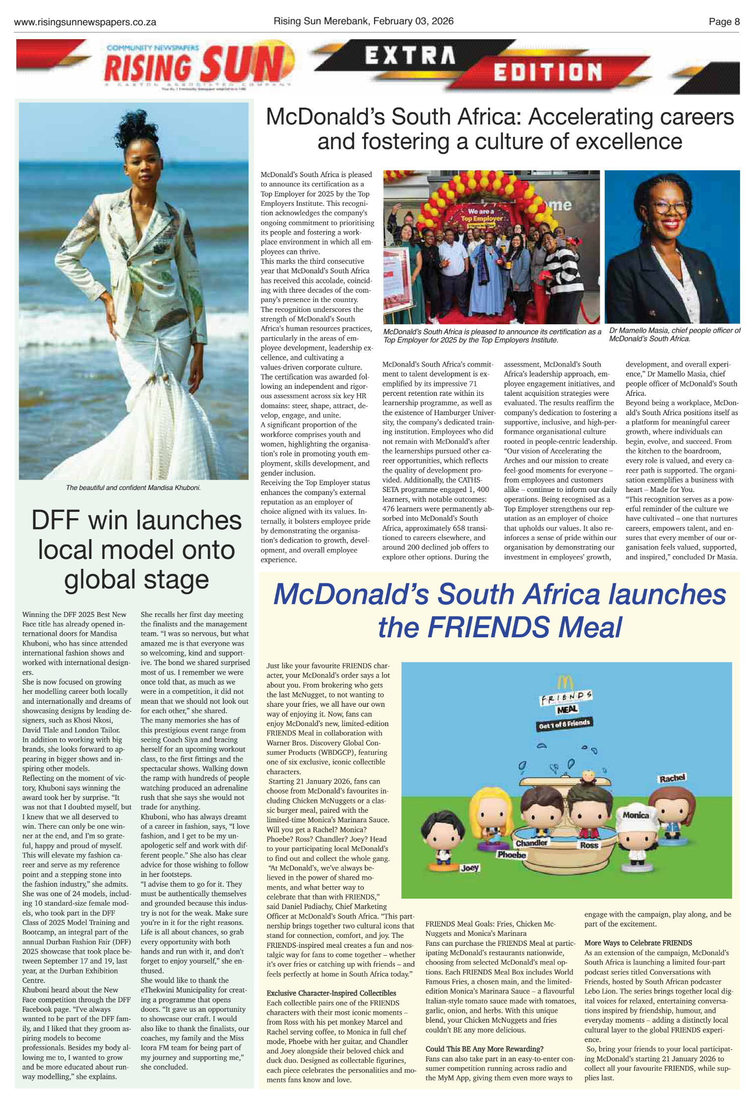 Rising Sun Merebank E-Paper, February 3, 2026 page 8