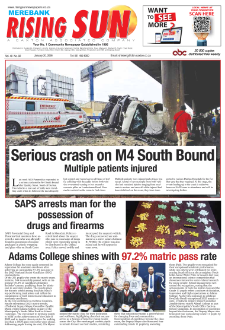 Rising Sun Merebank E-Paper, January 20, 2026