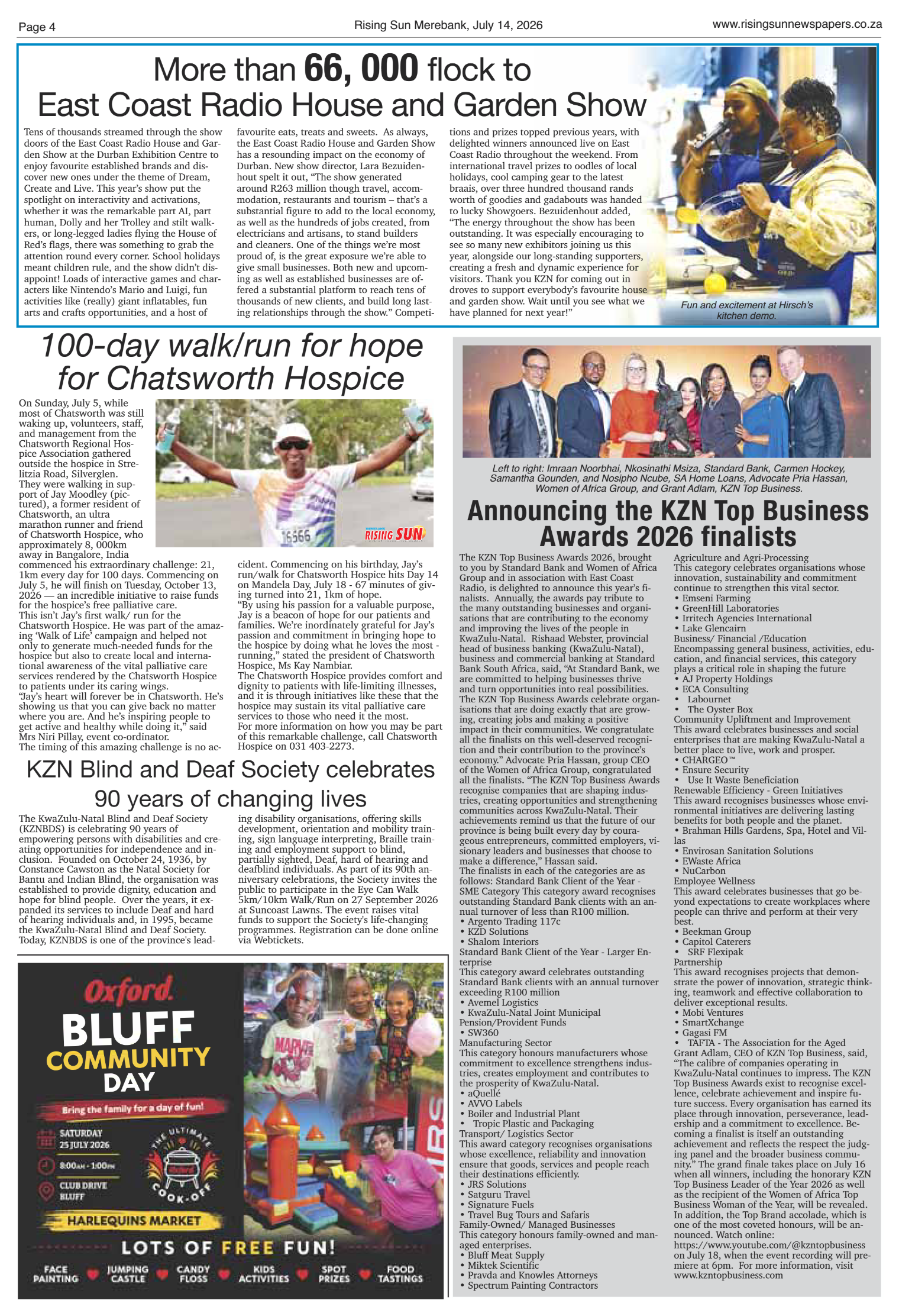 Rising Sun Merebank E-Paper, July 14, 2026 page 4