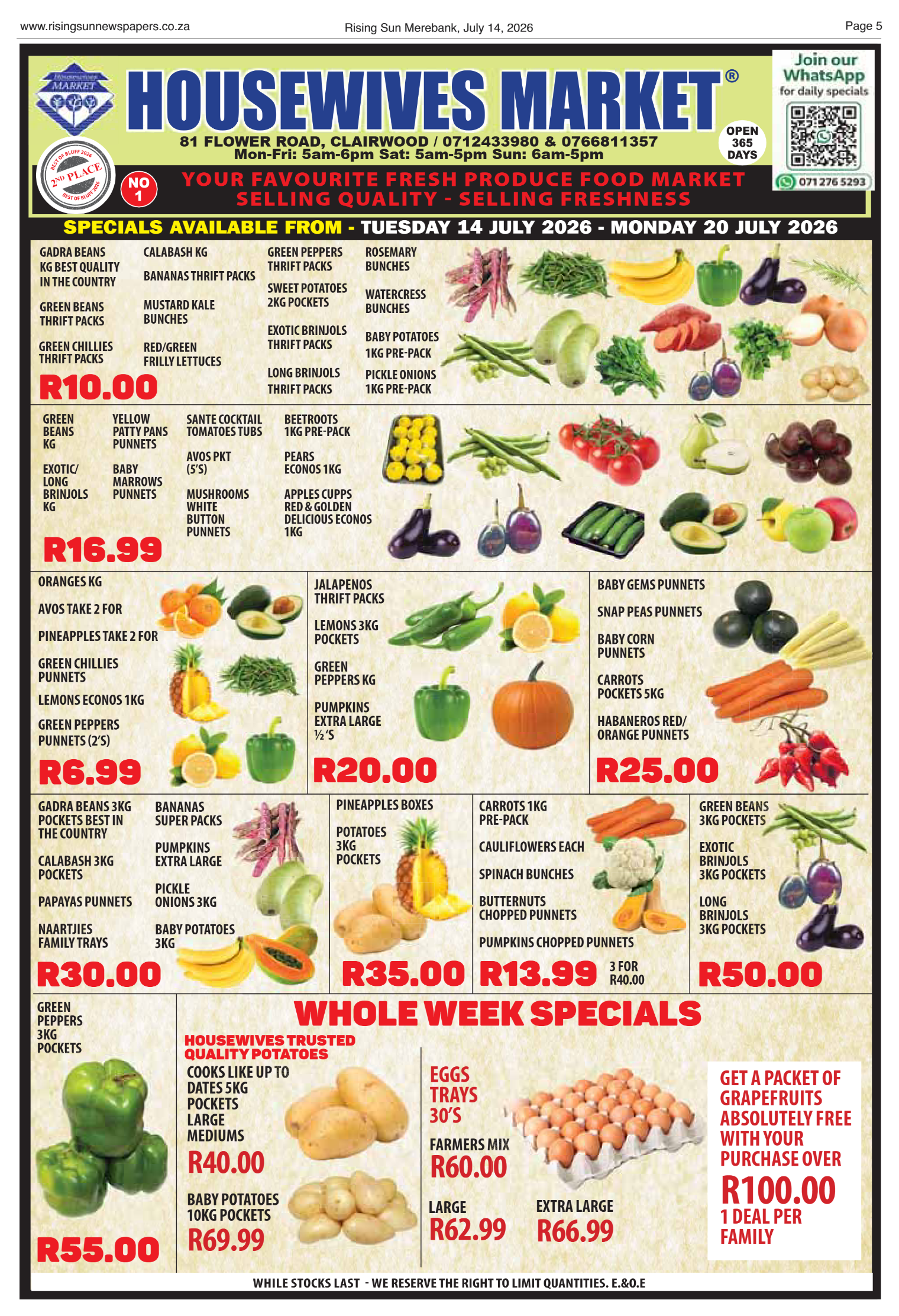 Rising Sun Merebank E-Paper, July 14, 2026 page 5