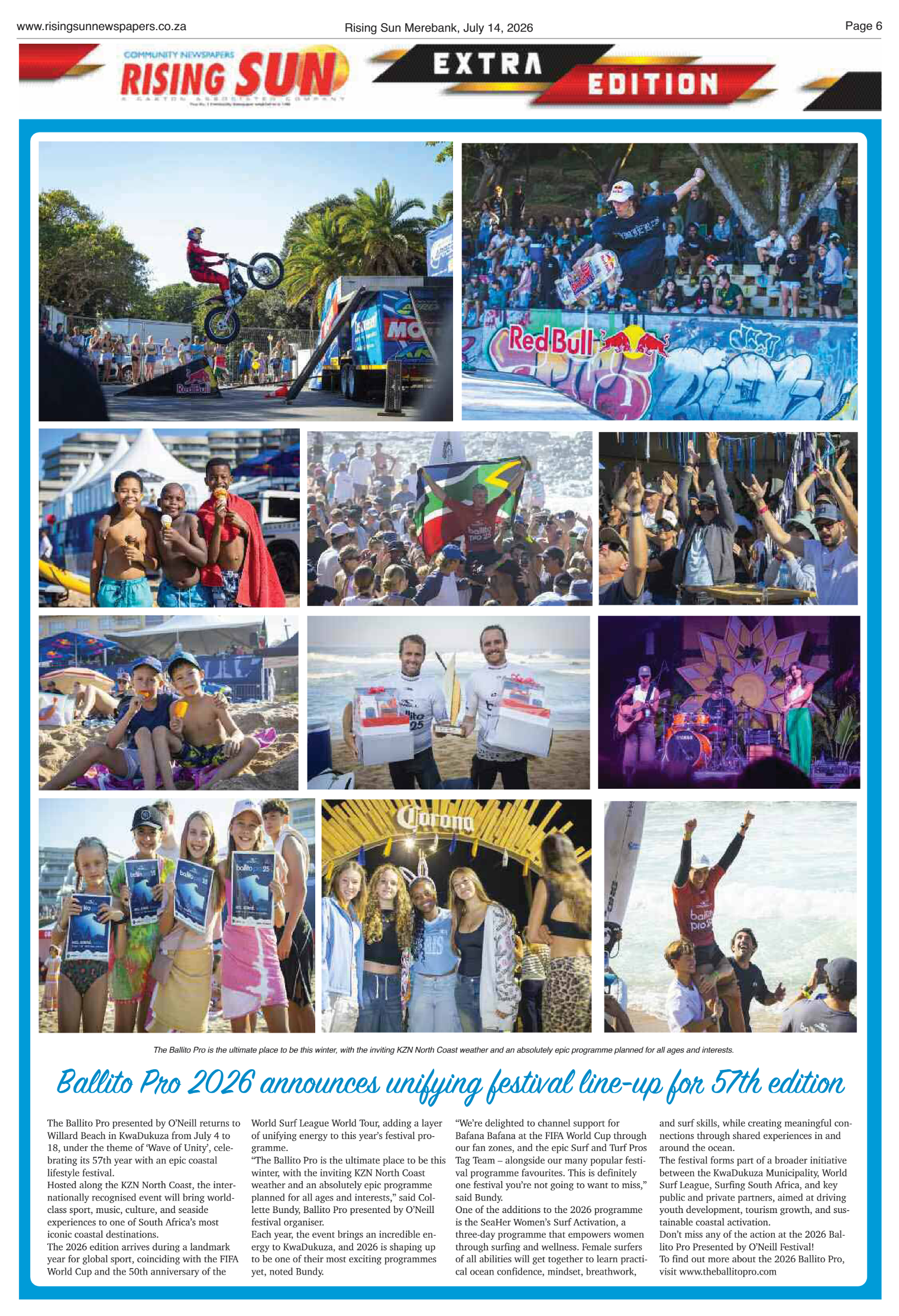 Rising Sun Merebank E-Paper, July 14, 2026 page 6