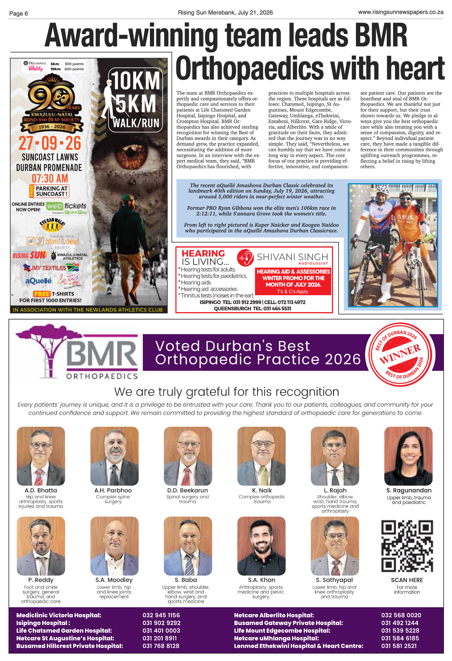 Rising Sun Merebank E-Paper, July 21, 2026 page 6