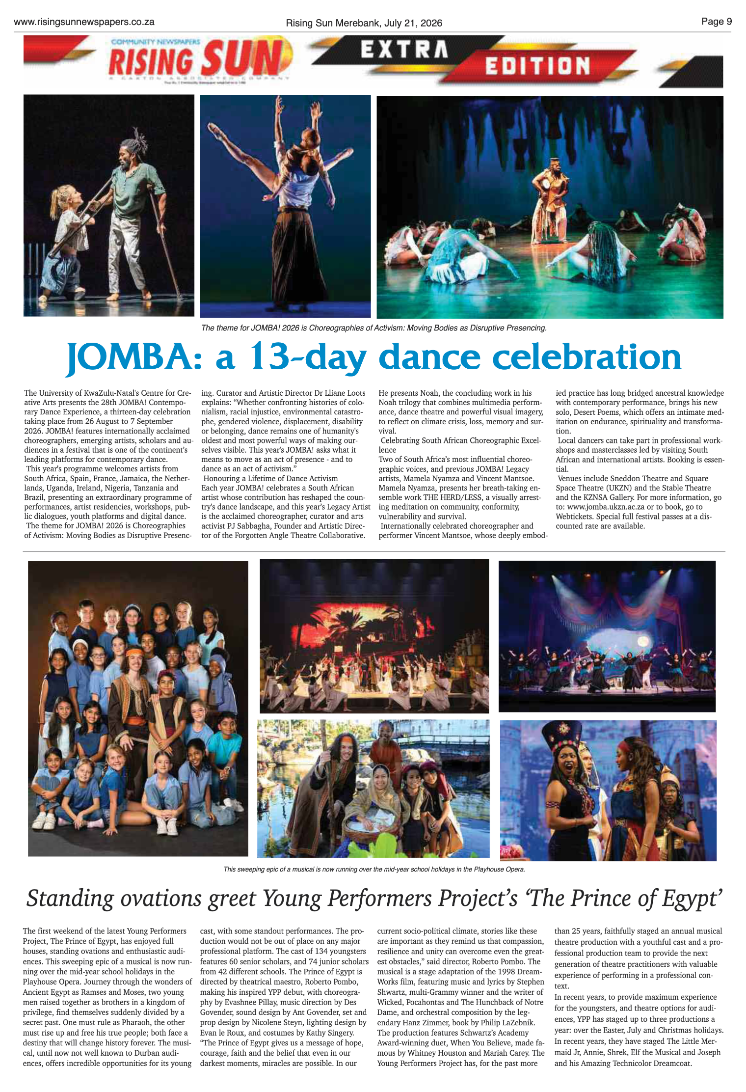 Rising Sun Merebank E-Paper, July 21, 2026 page 9