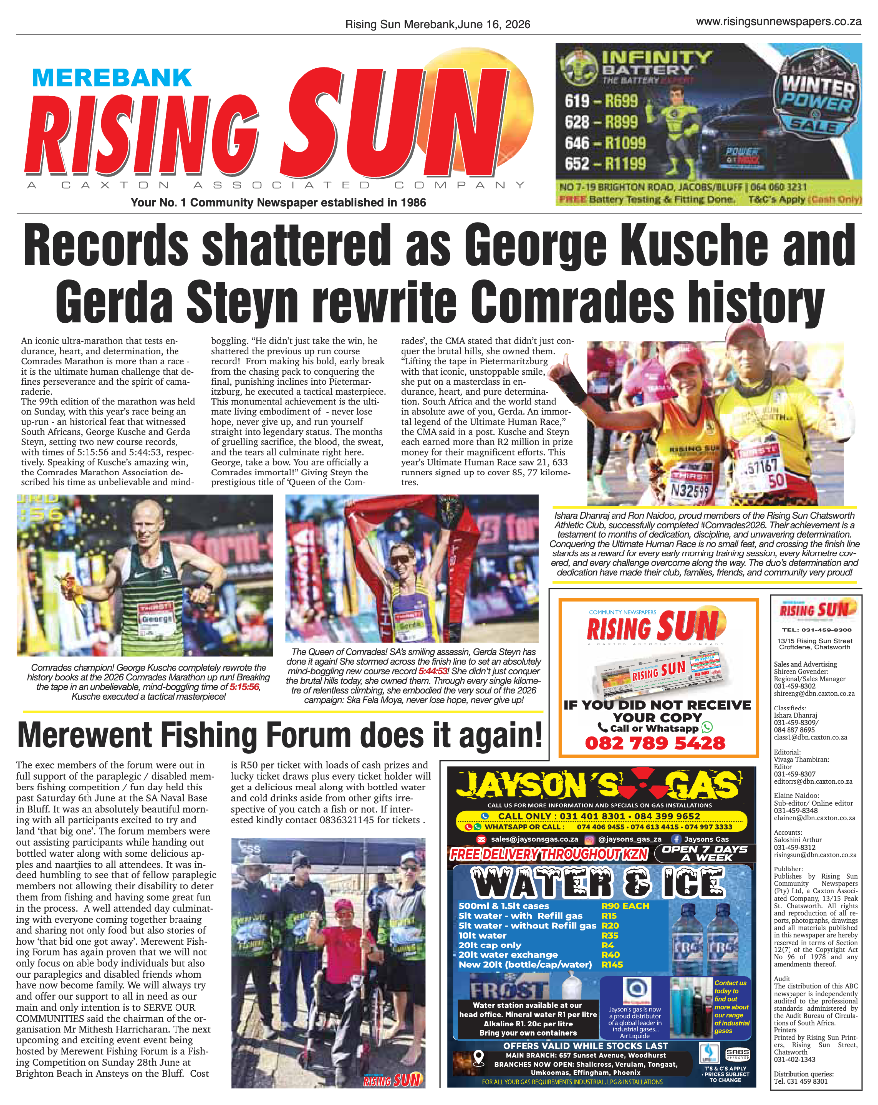 Rising Sun Merebank E-Paper, June 16, 2026 page 13