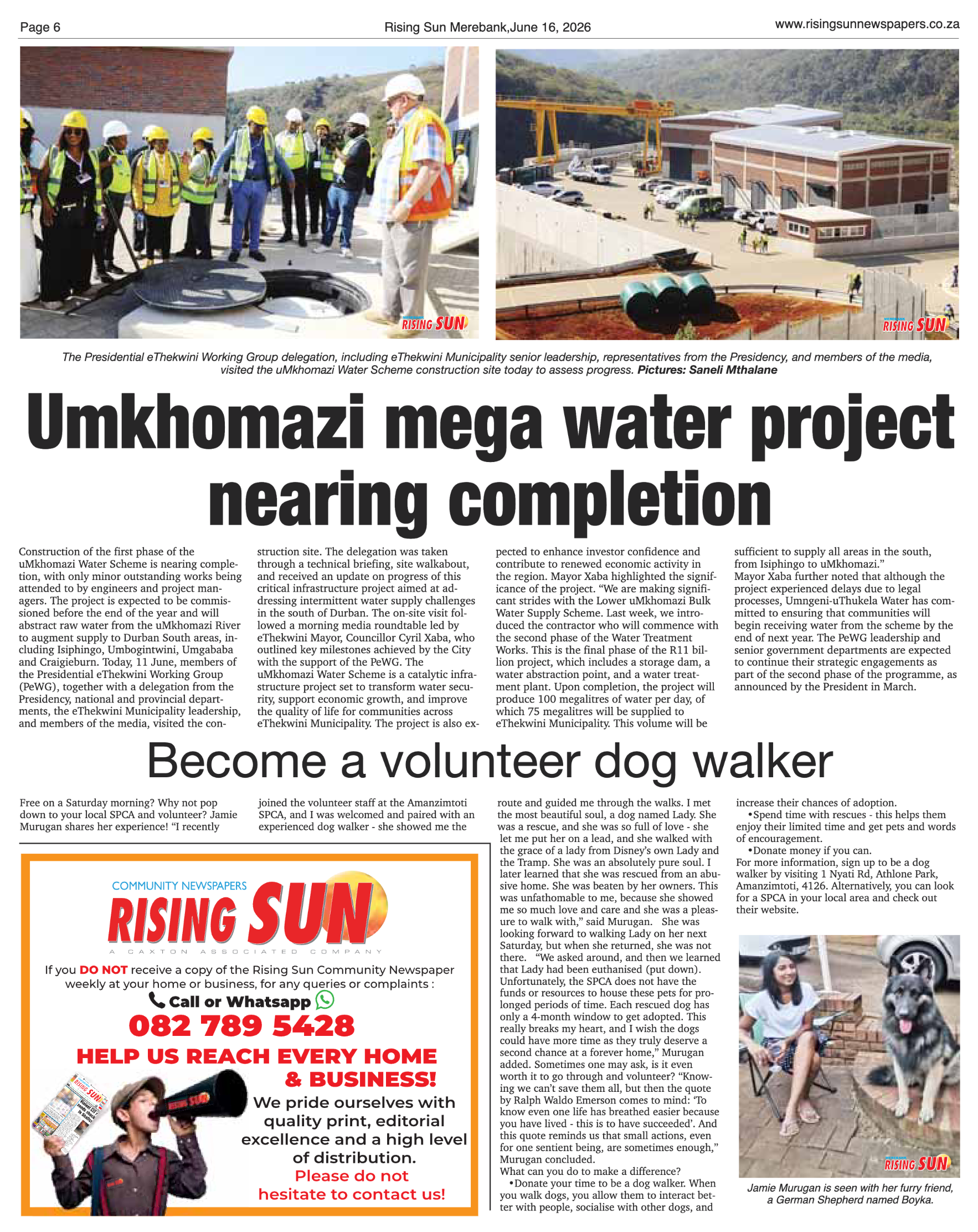 Rising Sun Merebank E-Paper, June 16, 2026 page 6