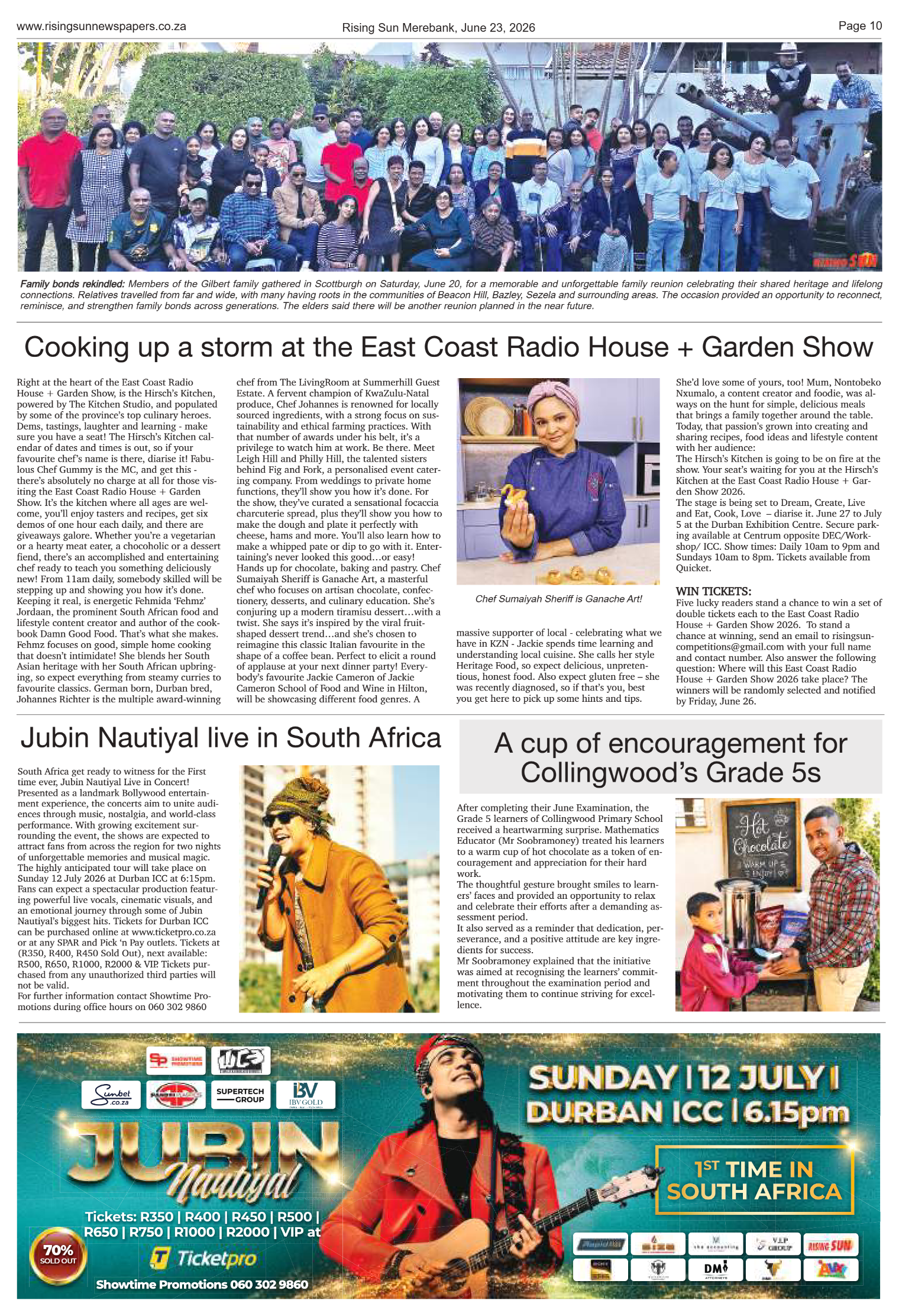Rising Sun Merebank E-Paper, June 23, 2026 page 10