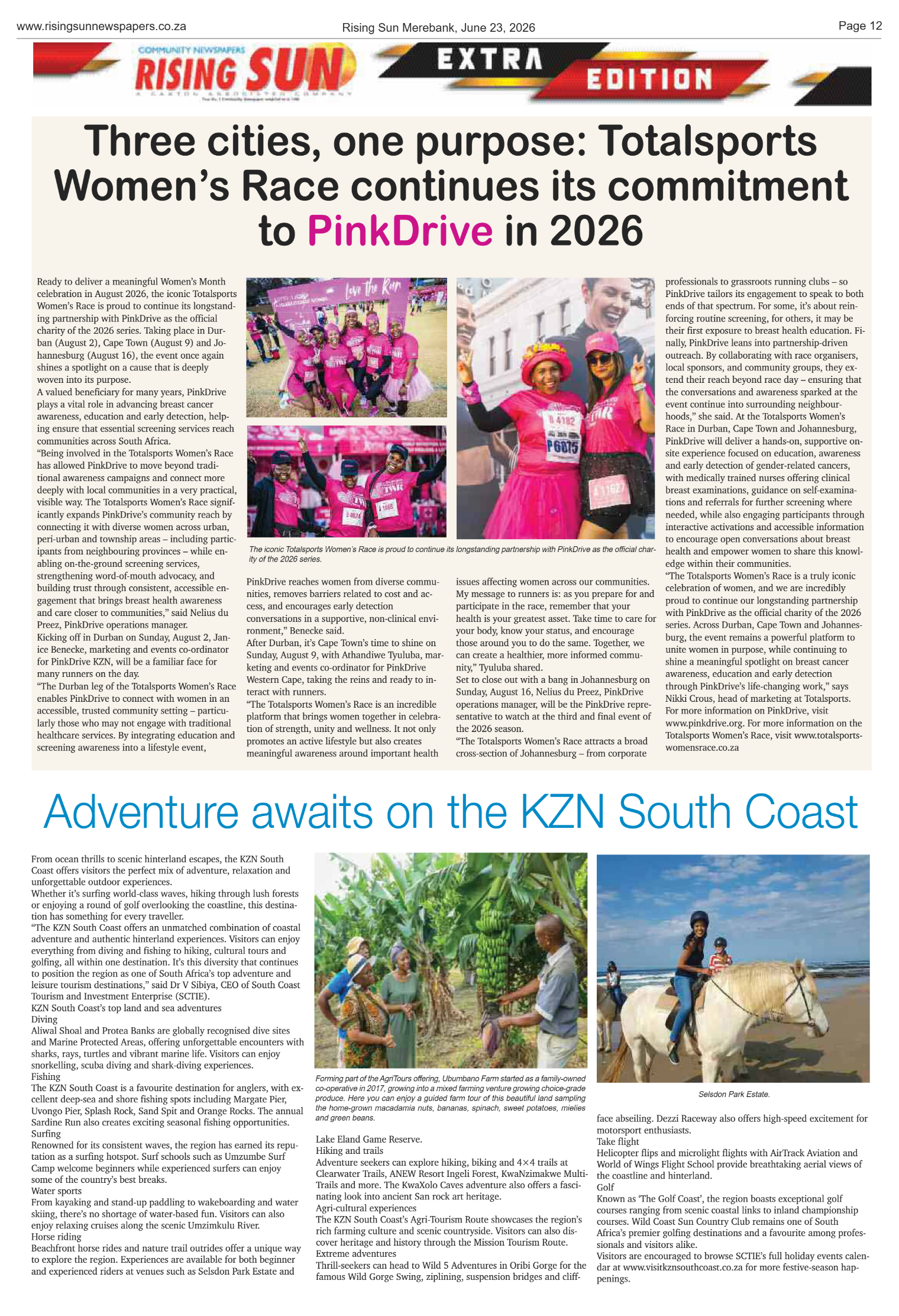 Rising Sun Merebank E-Paper, June 23, 2026 page 12