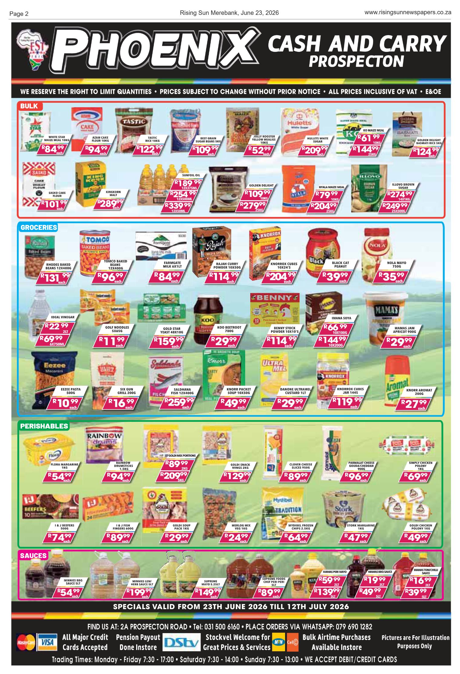 Rising Sun Merebank E-Paper, June 23, 2026 page 2