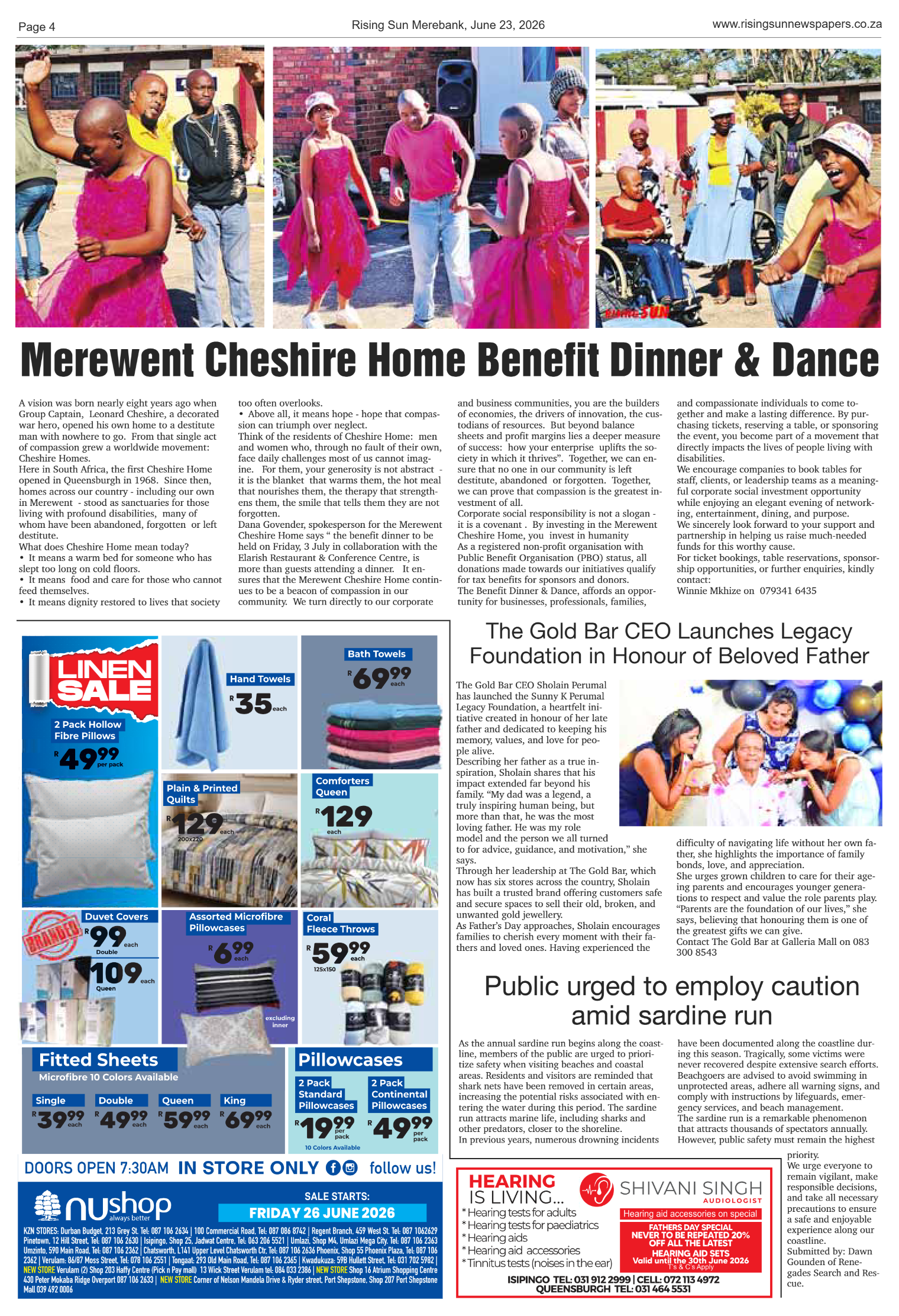 Rising Sun Merebank E-Paper, June 23, 2026 page 4