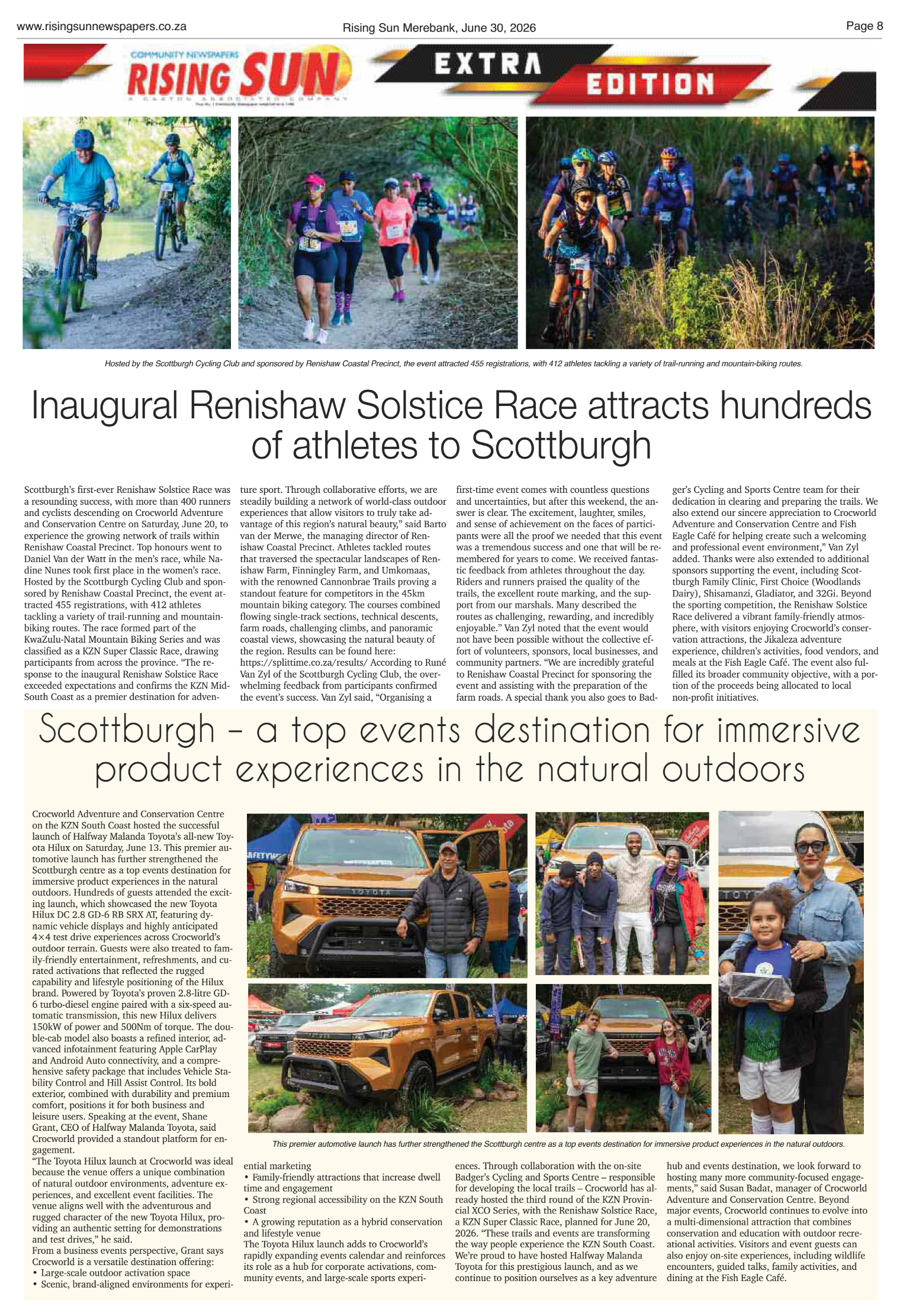 Rising Sun Merebank E-Paper, June 30, 2026 page 8