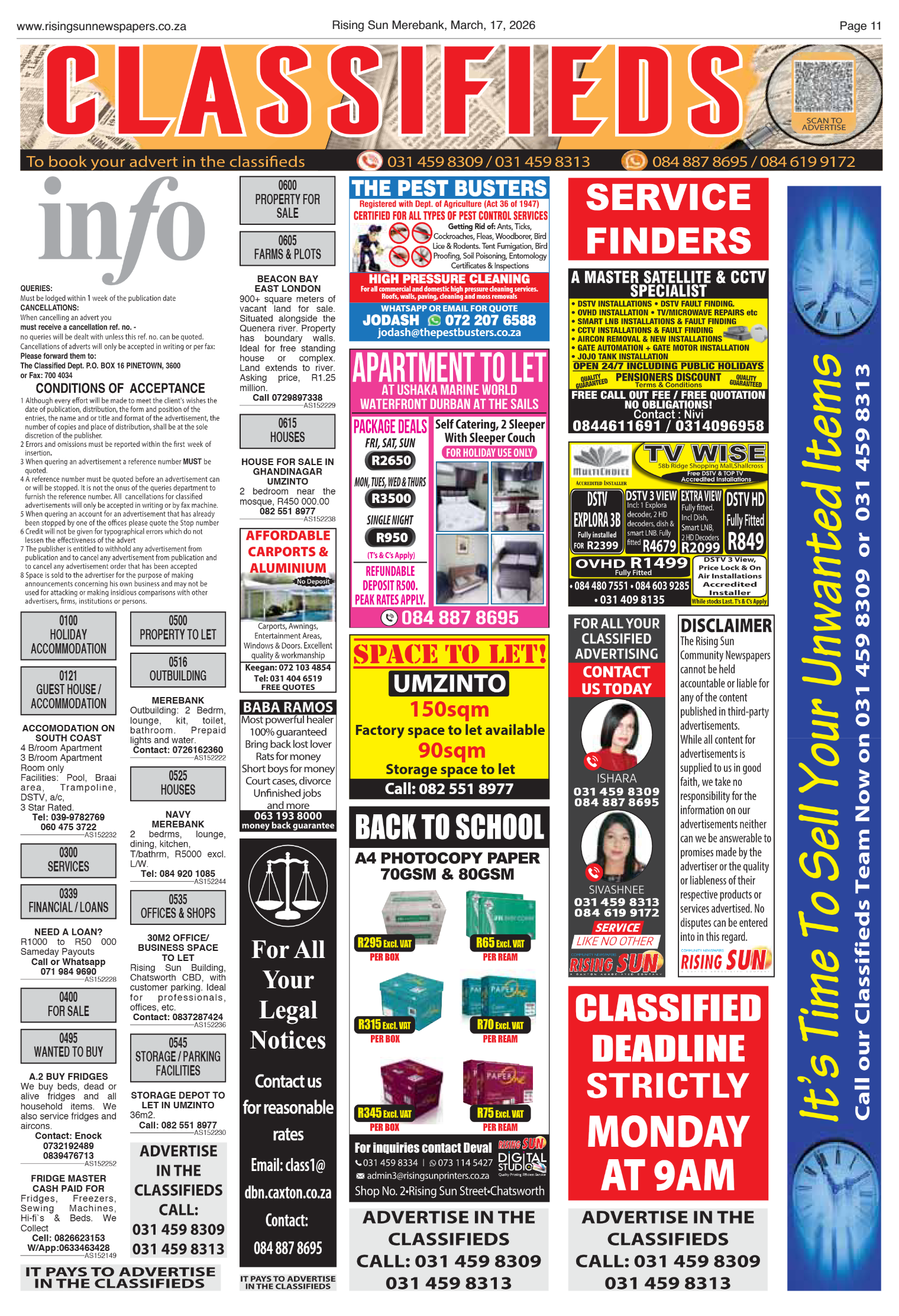 Rising Sun Merebank E-Paper, March 17, 2026 page 11