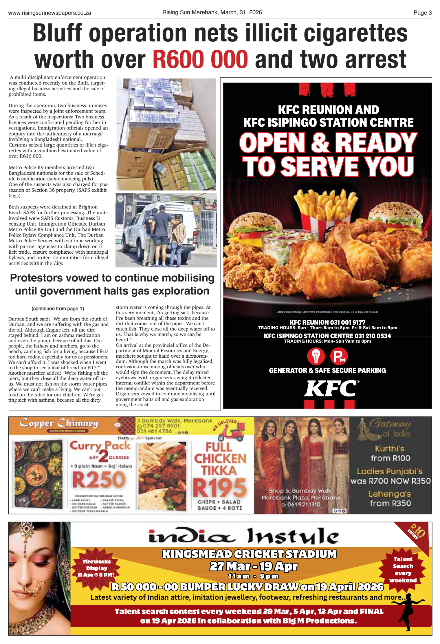 Rising Sun Merebank E-Paper, March 31, 2026 page 3