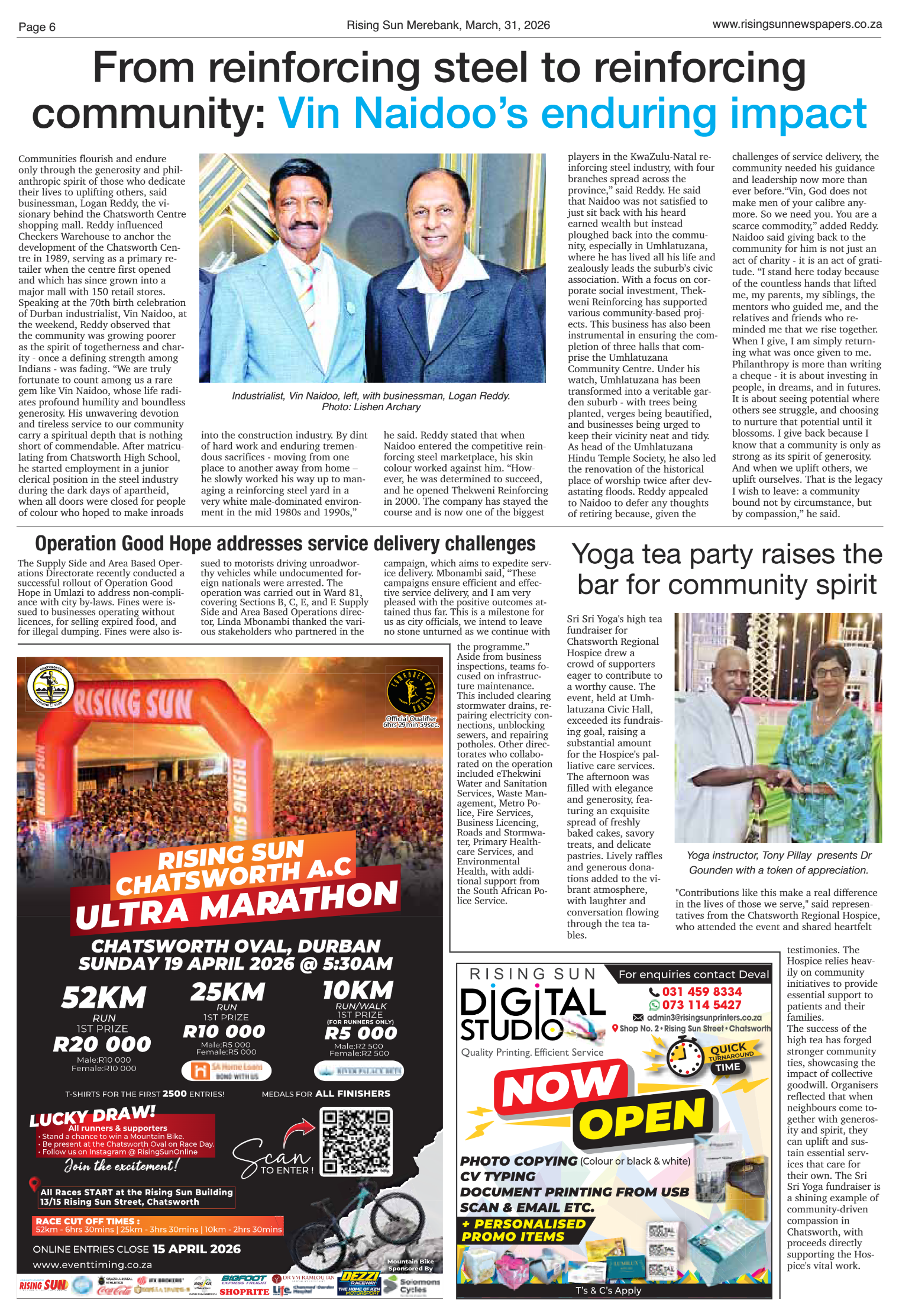 Rising Sun Merebank E-Paper, March 31, 2026 page 6