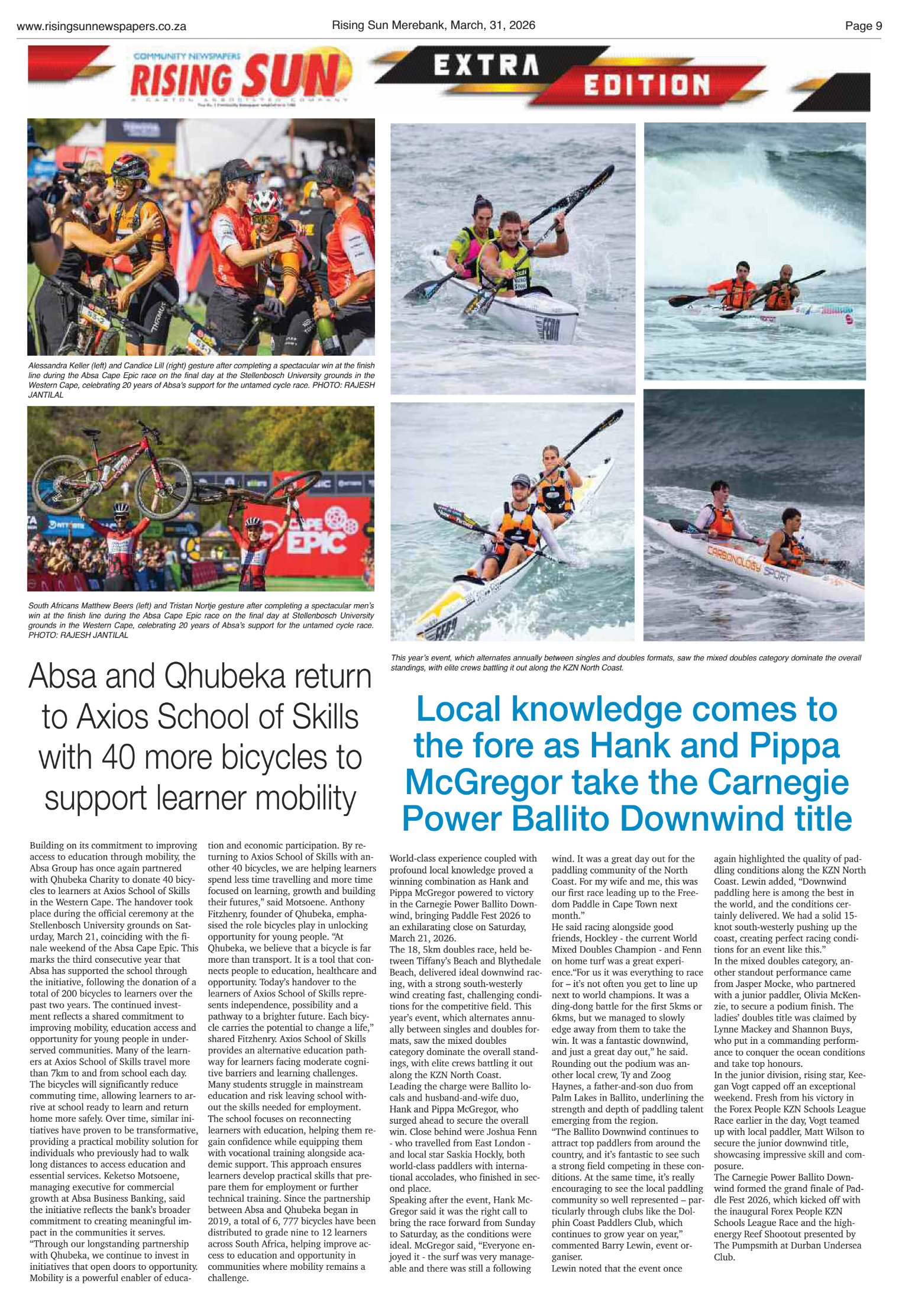 Rising Sun Merebank E-Paper, March 31, 2026 page 9