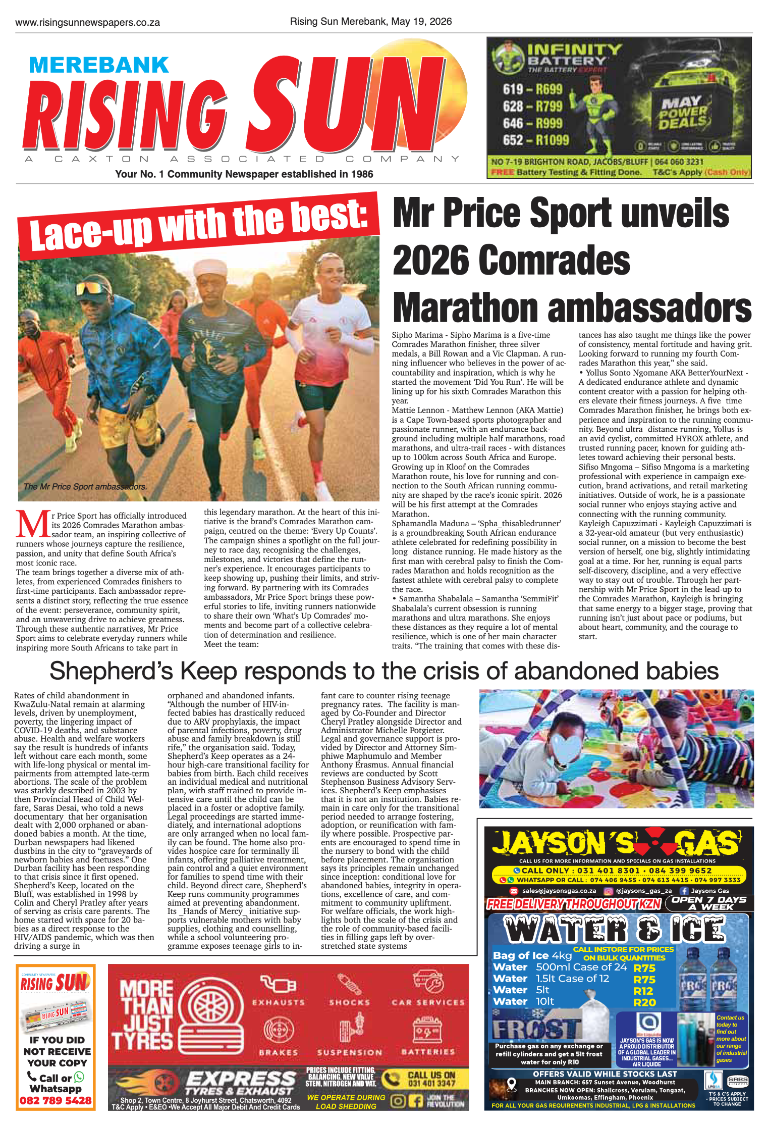 Rising Sun Merebank E-Paper, May 19, 2026 page 13