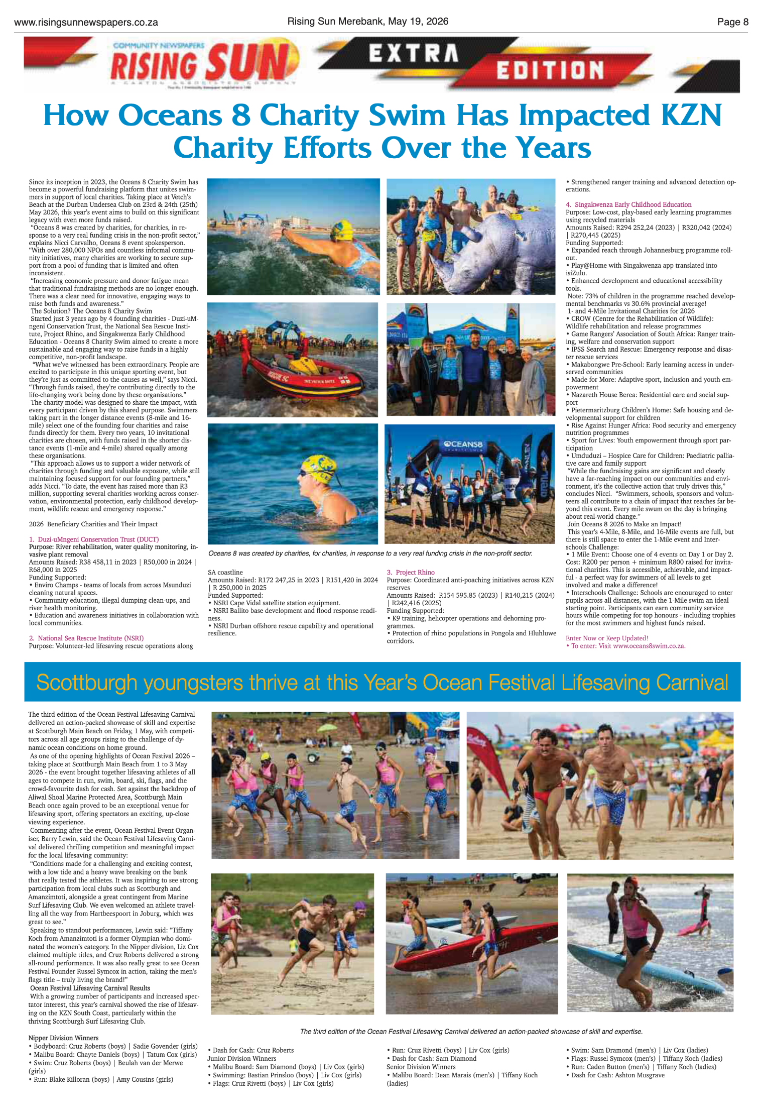 Rising Sun Merebank E-Paper, May 19, 2026 page 8