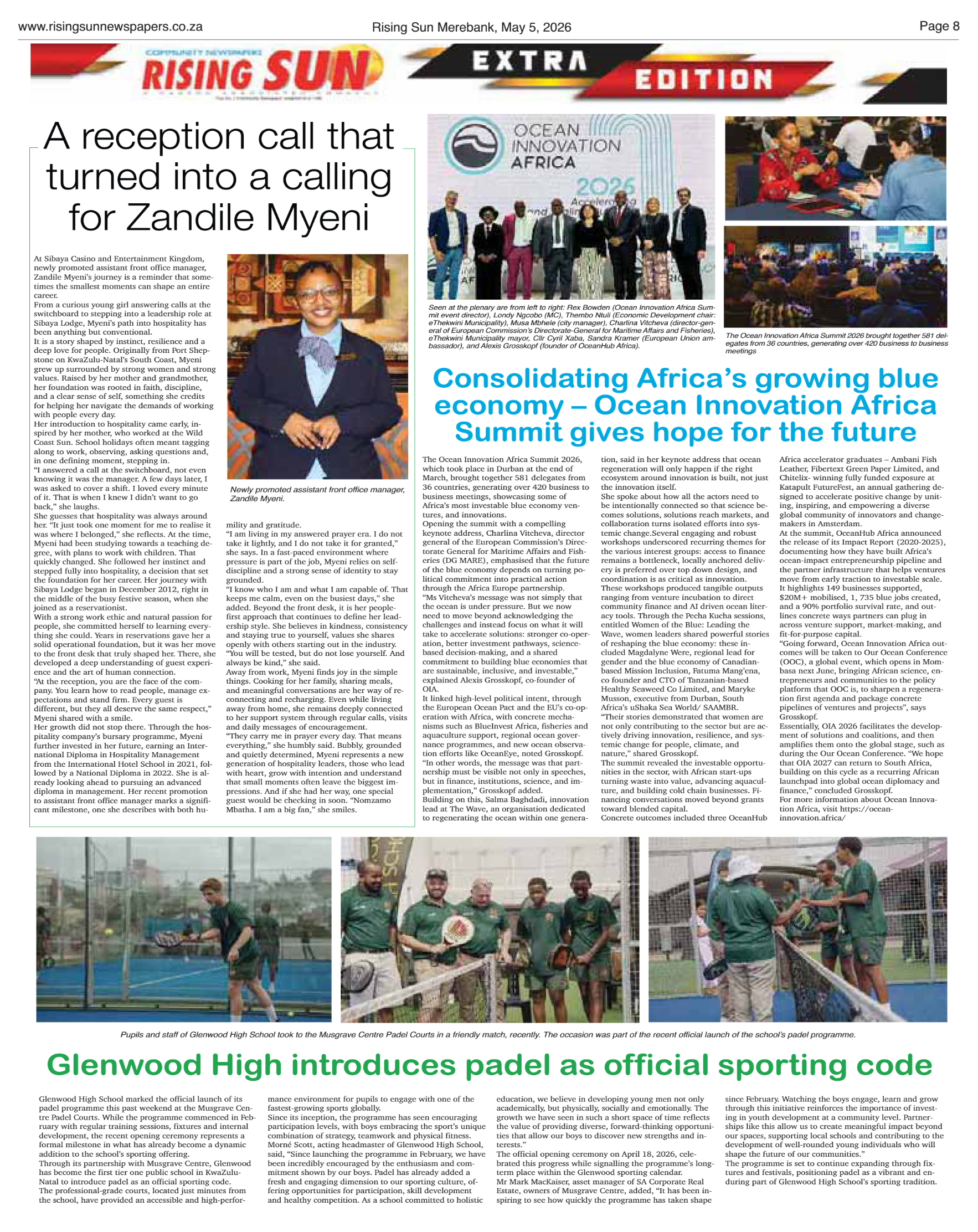 Rising Sun Merebank E-Paper, May 5, 2026 page 8