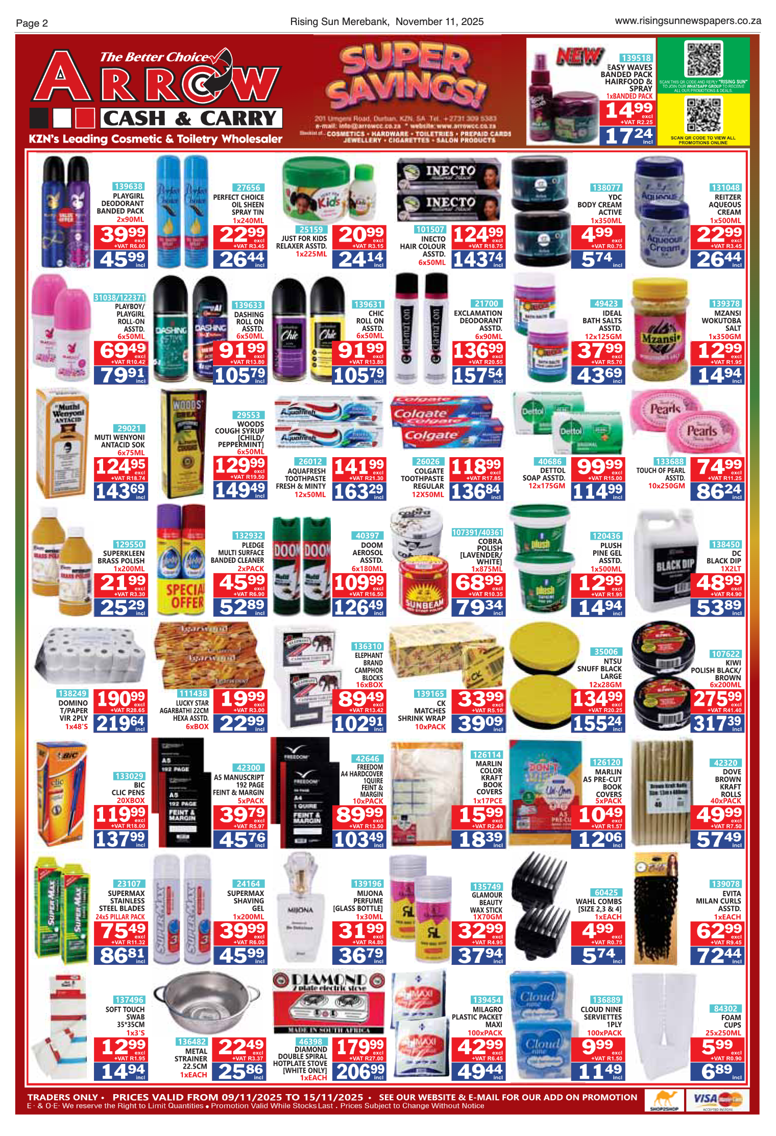 Rising Sun Merebank E-Paper, November 11, 2025 page 2