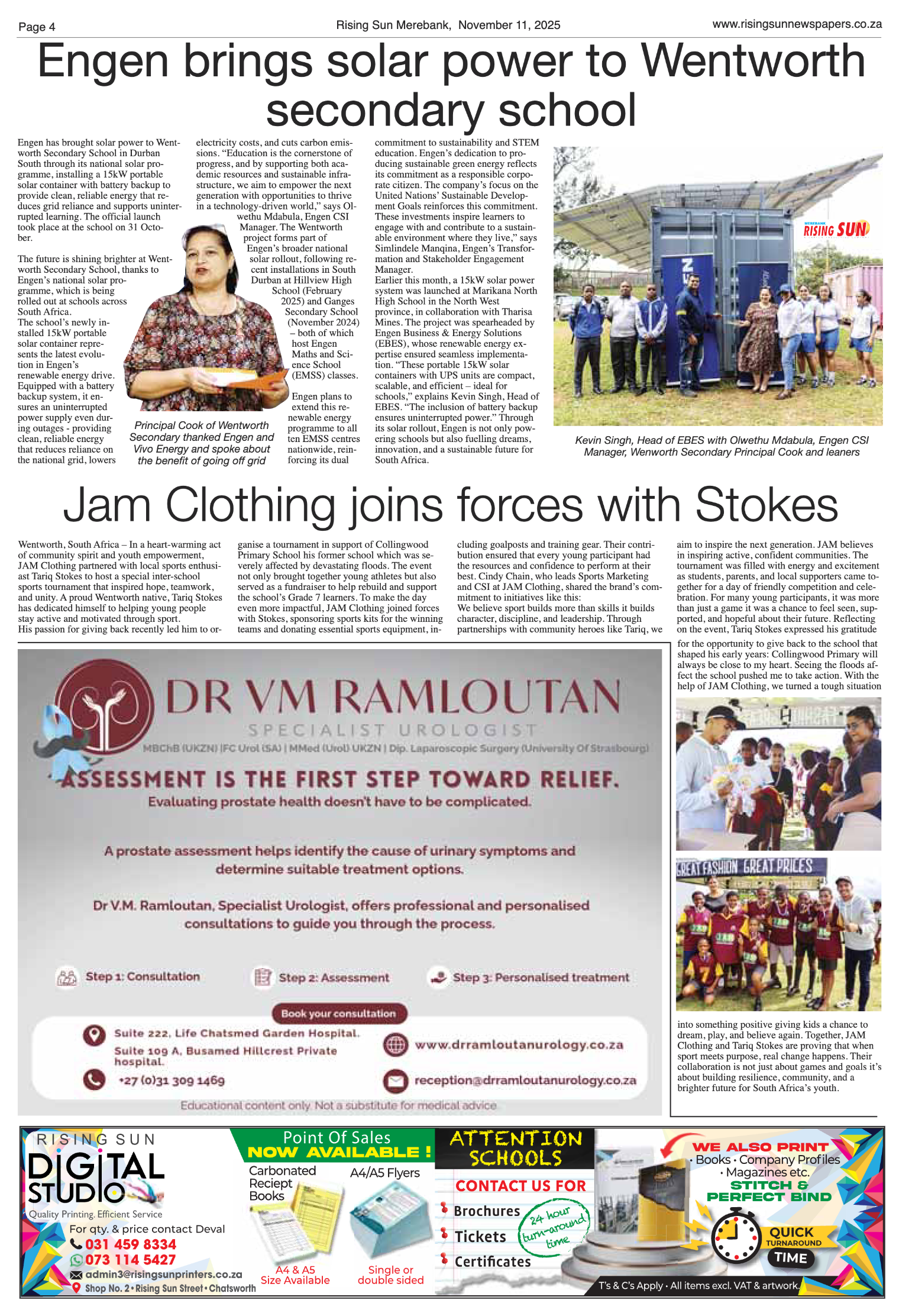 Rising Sun Merebank E-Paper, November 11, 2025 page 4