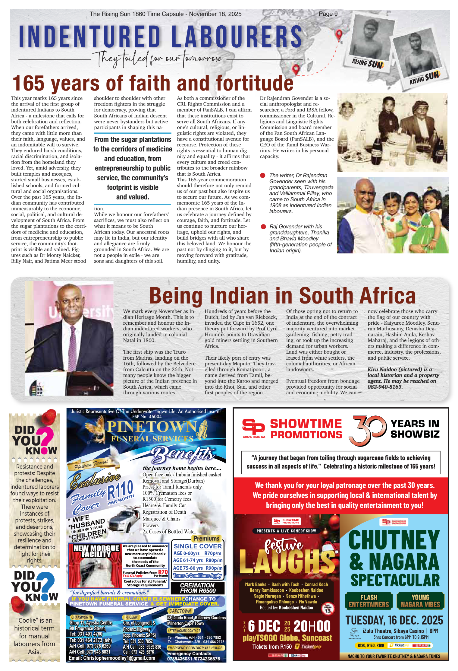 Rising Sun Merebank E-Paper, November 18, 2025 page 22