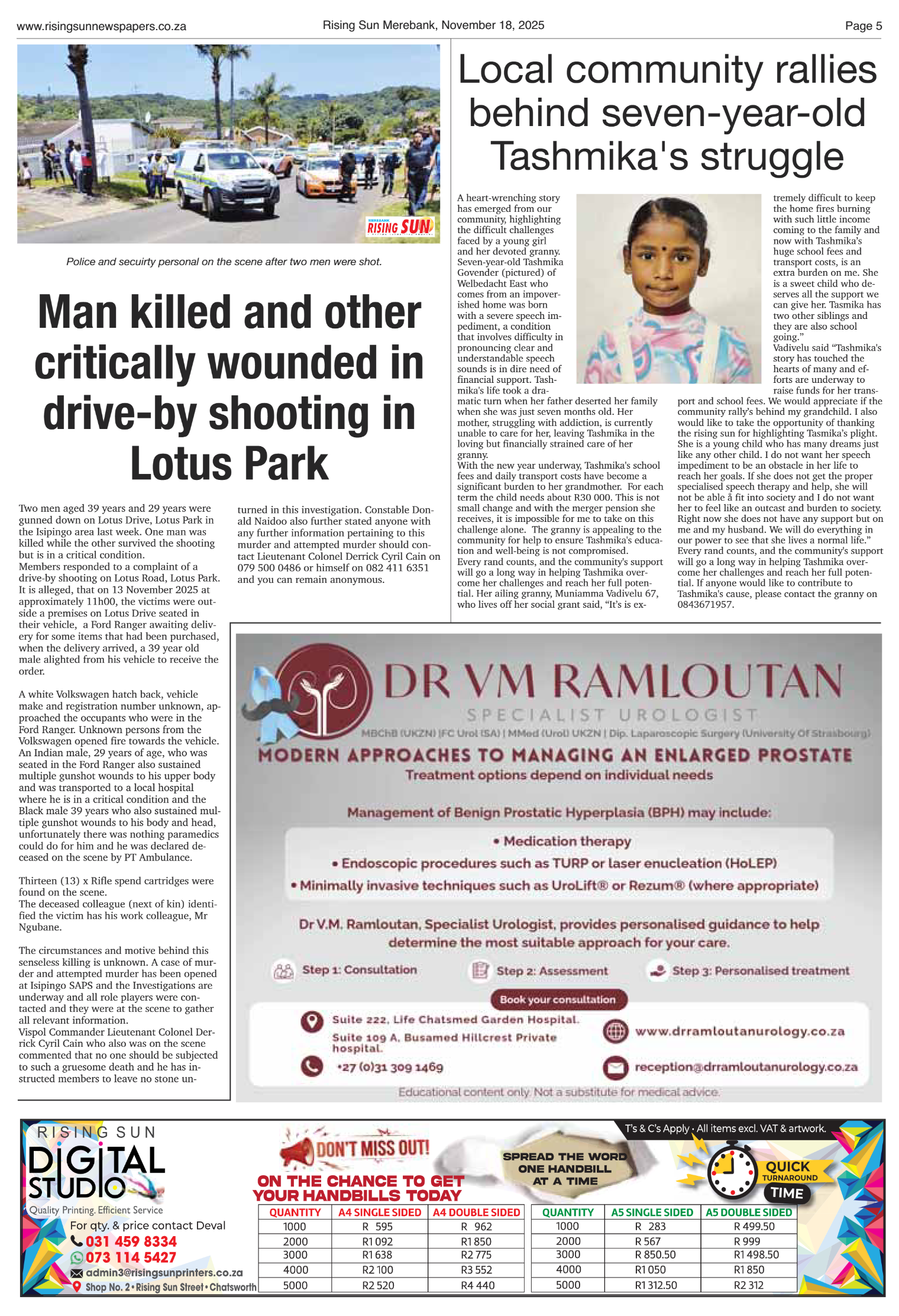 Rising Sun Merebank E-Paper, November 18, 2025 page 5