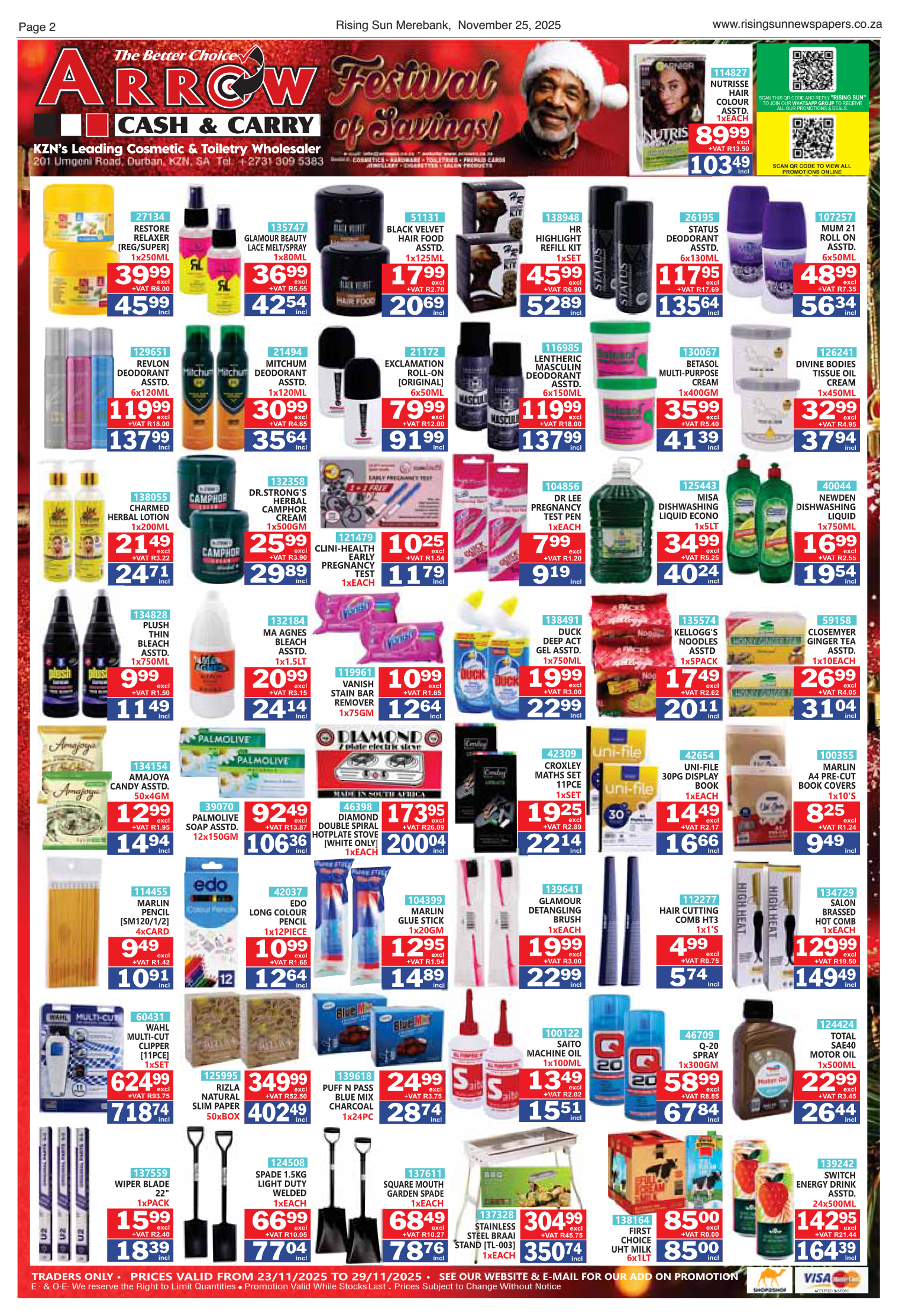 Rising Sun Merebank E-Paper, November 25, 2025 page 2