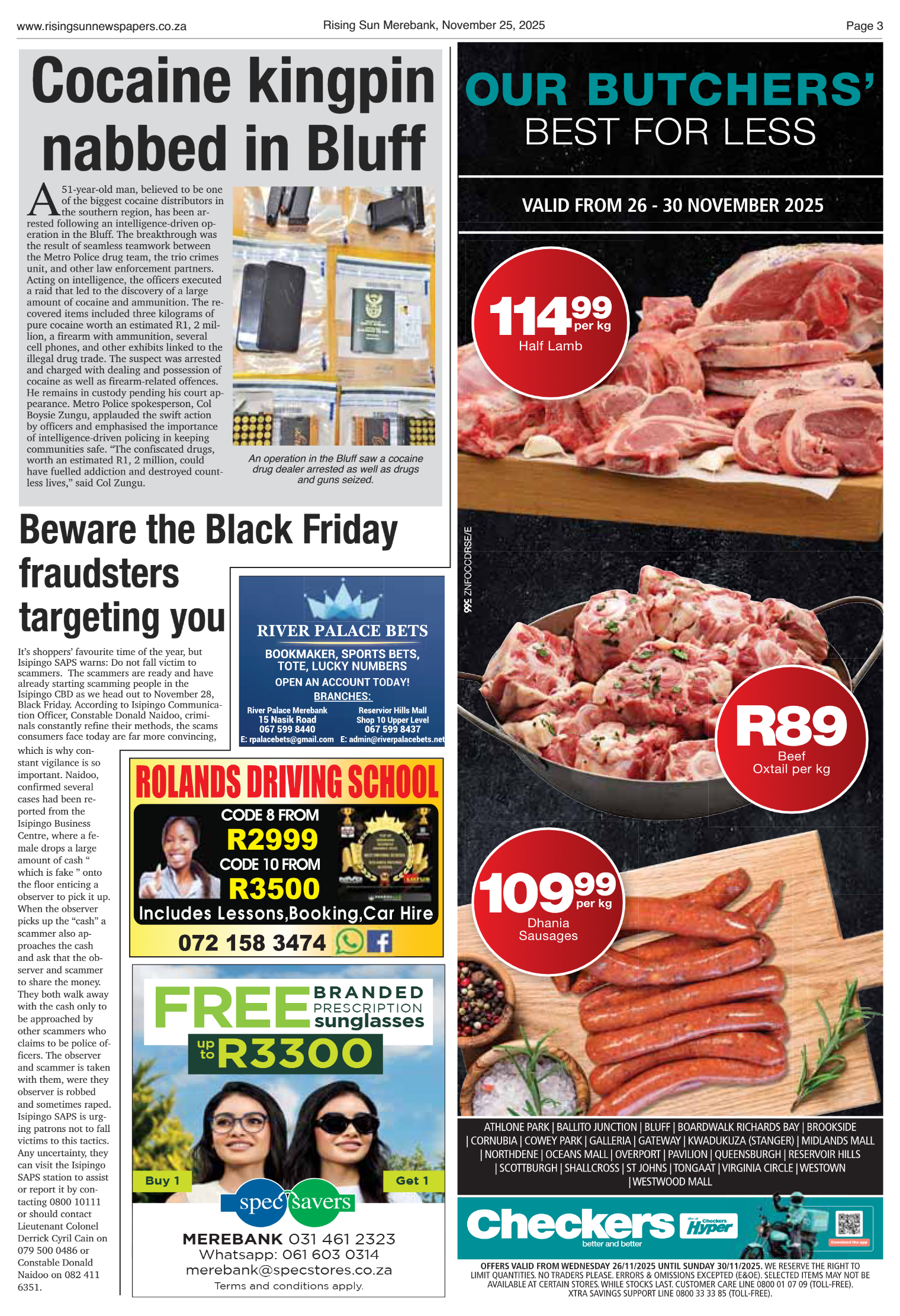 Rising Sun Merebank E-Paper, November 25, 2025 page 3