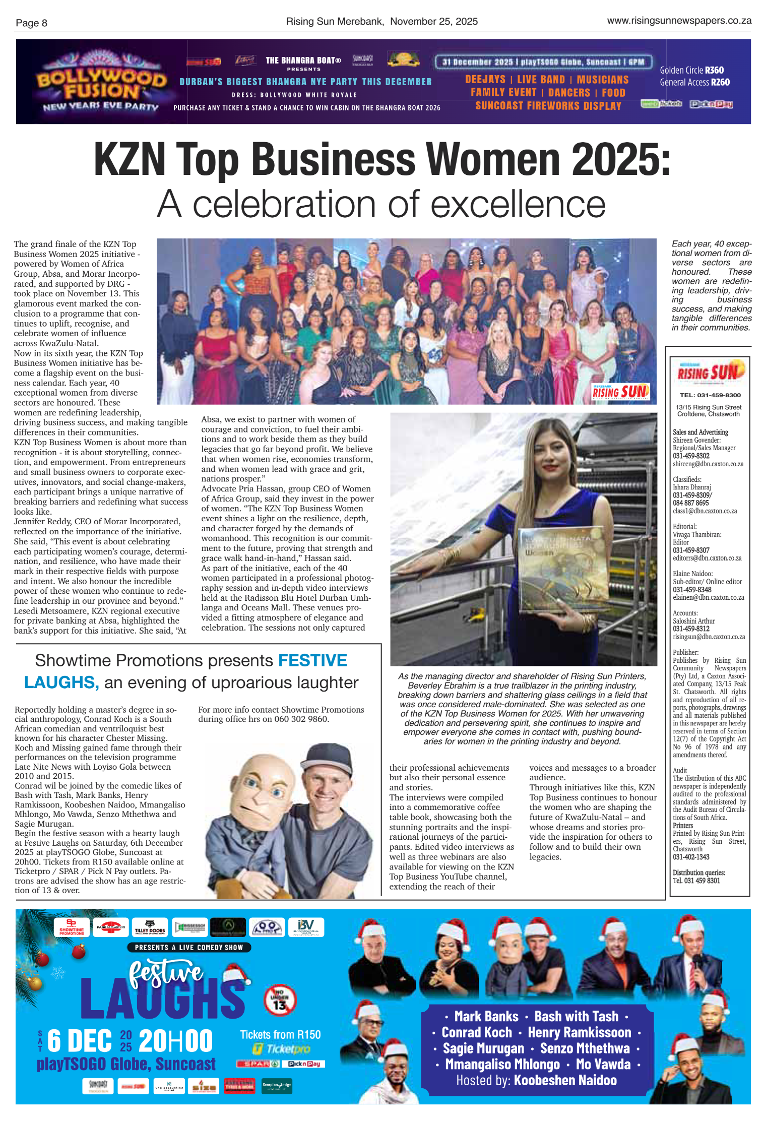 Rising Sun Merebank E-Paper, November 25, 2025 page 8