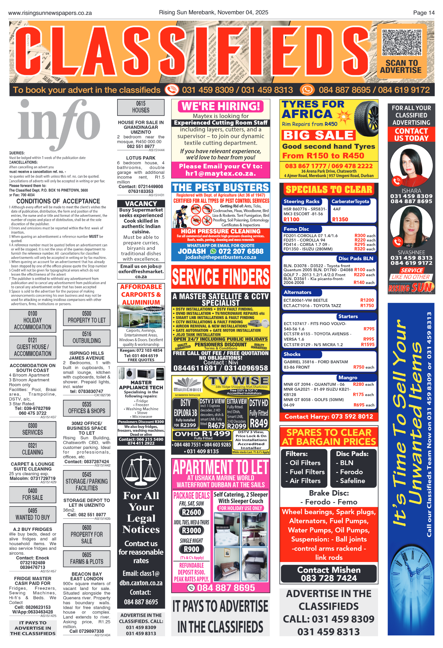 Rising Sun Merebank E-Paper, November 4, 2025 page 14