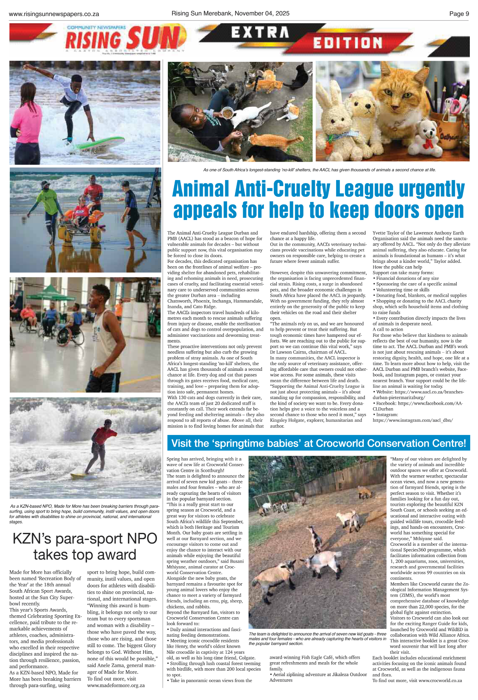 Rising Sun Merebank E-Paper, November 4, 2025 page 9