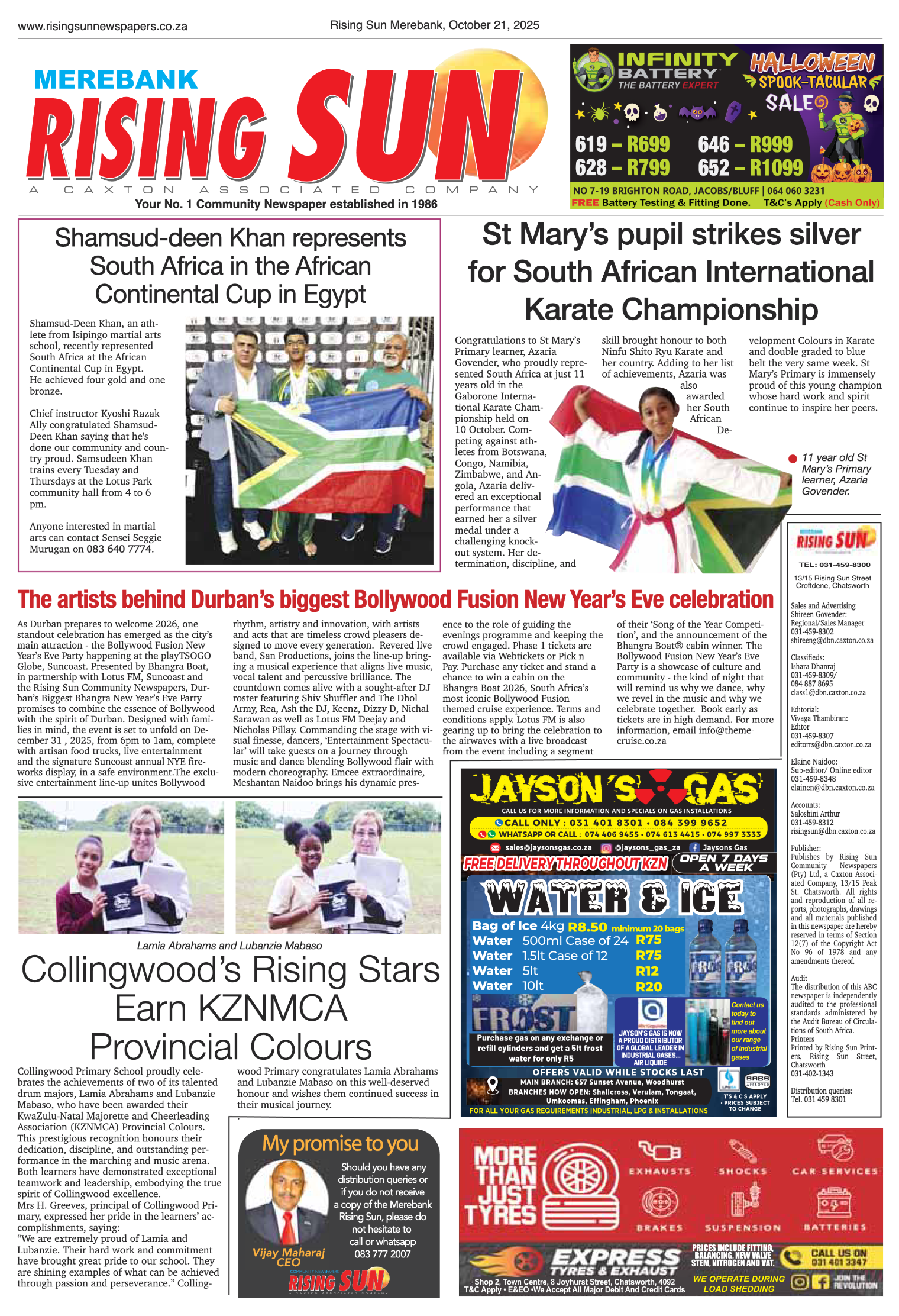 Rising Sun Merebank E-Paper, October 21, 2025 page 13