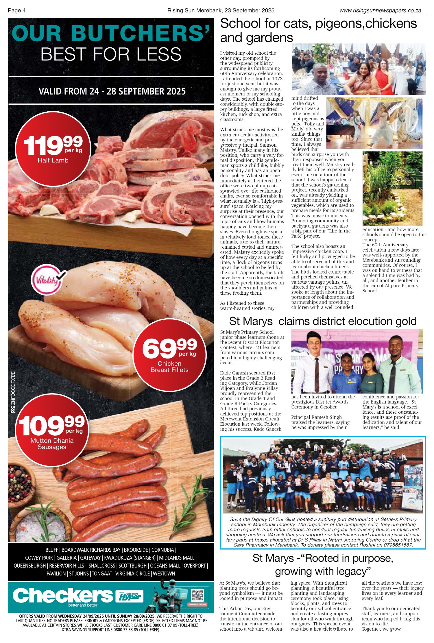 Rising Sun Merebank E-Paper, September 23, 2025 page 4