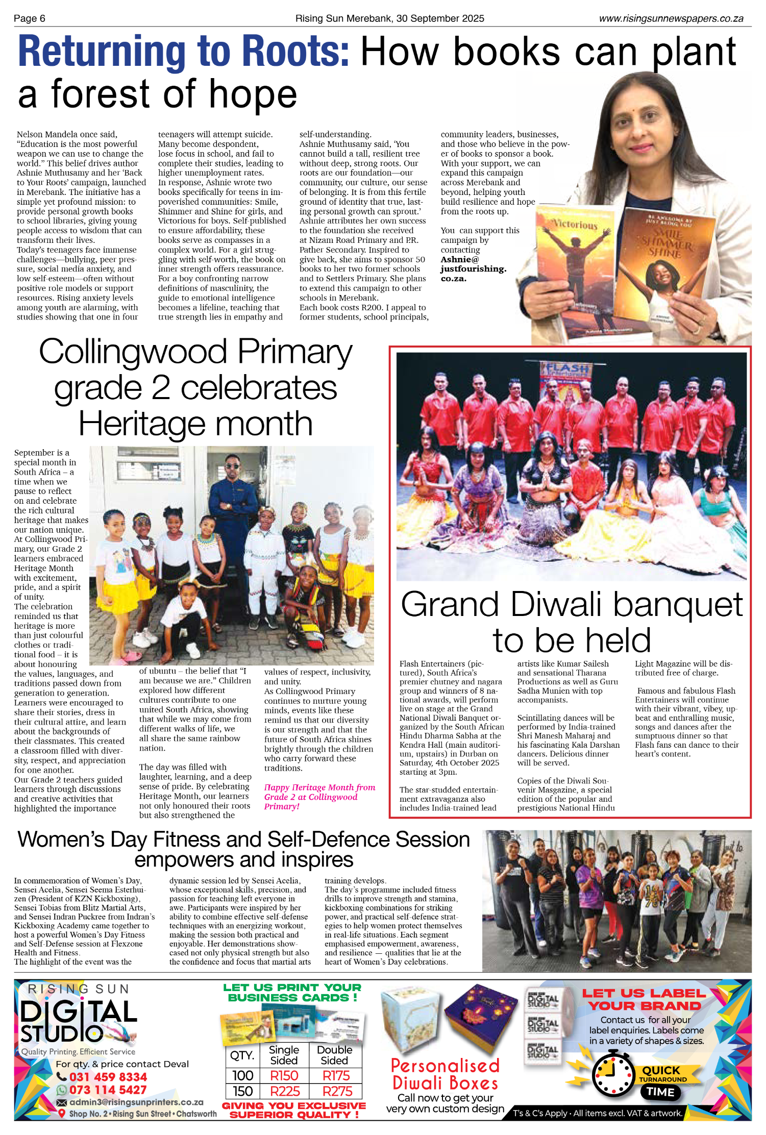 Rising Sun Merebank E-Paper, September 30, 2025 page 6