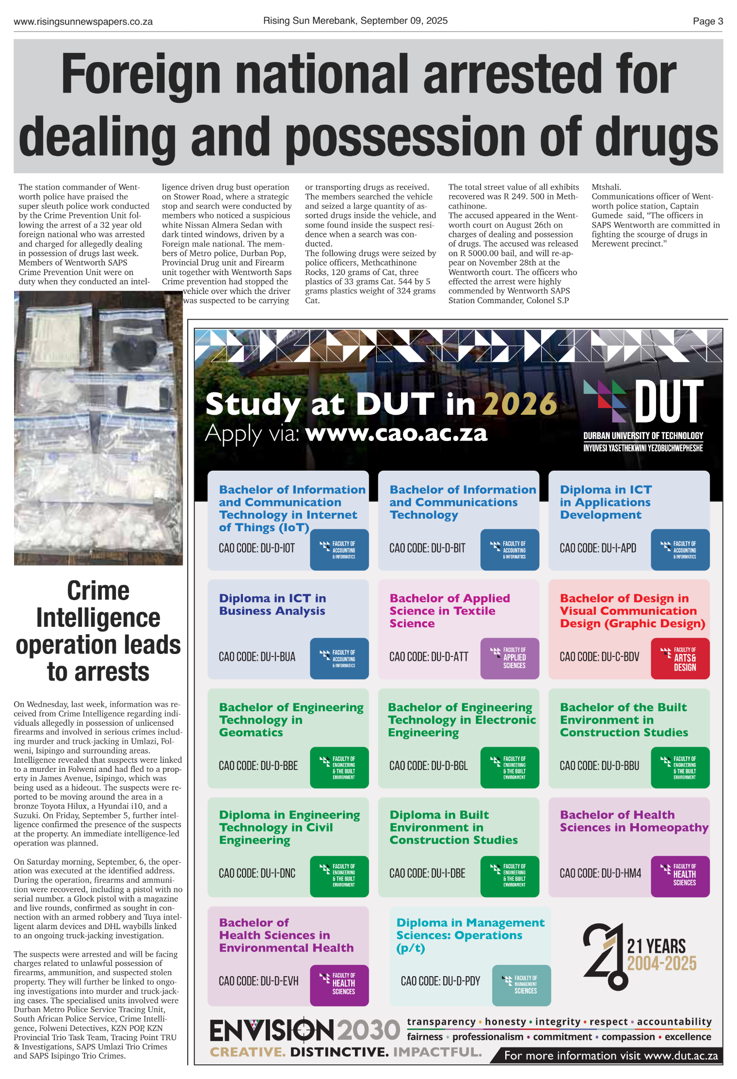 Rising Sun Merebank E-Paper, September 9, 2025 page 3